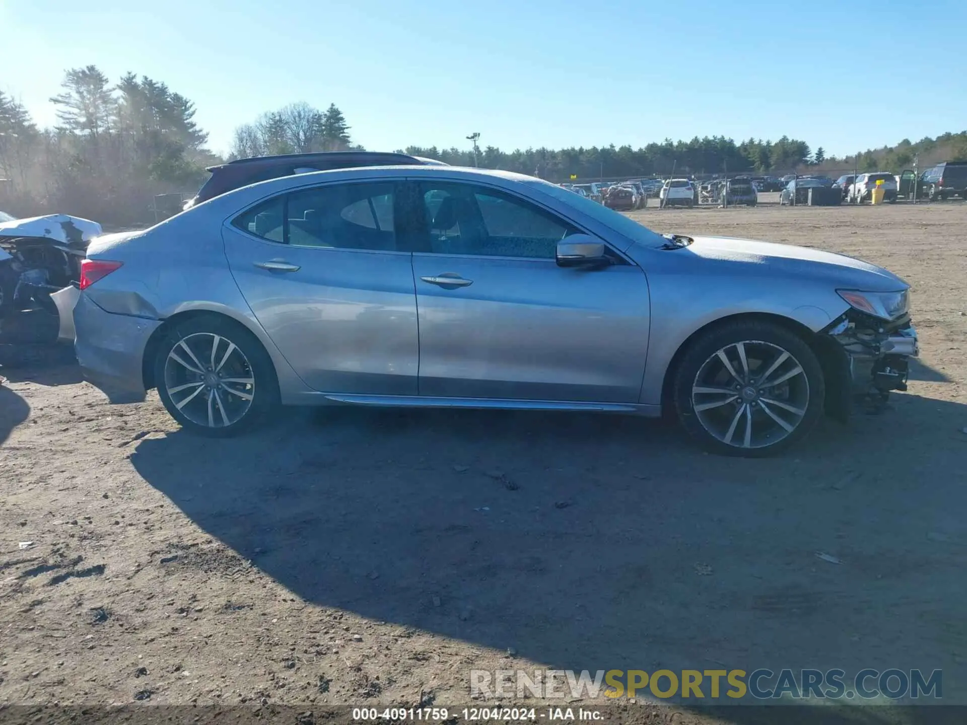 14 Photograph of a damaged car 19UUB3F43LA003322 ACURA TLX 2020