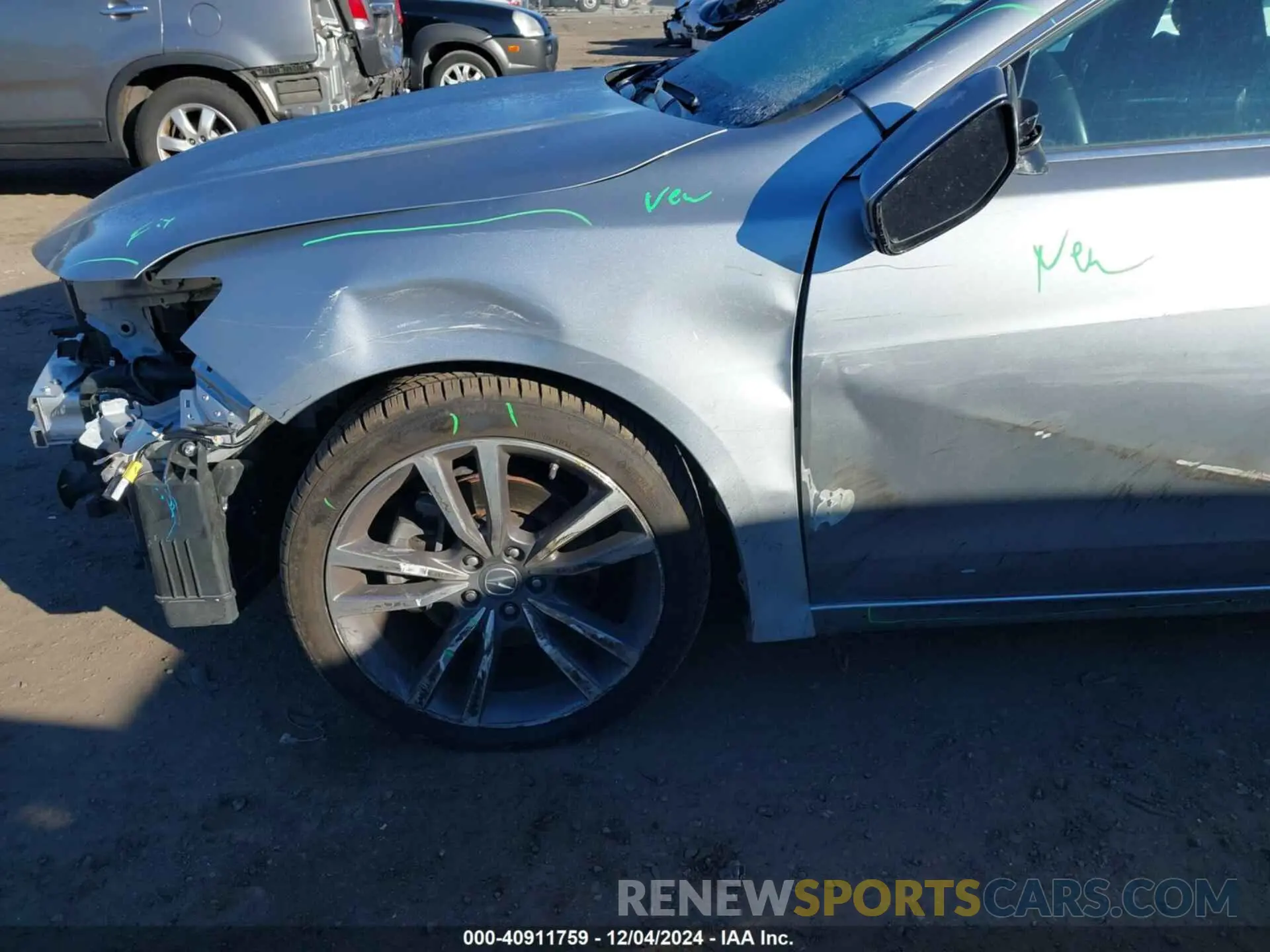 18 Photograph of a damaged car 19UUB3F43LA003322 ACURA TLX 2020