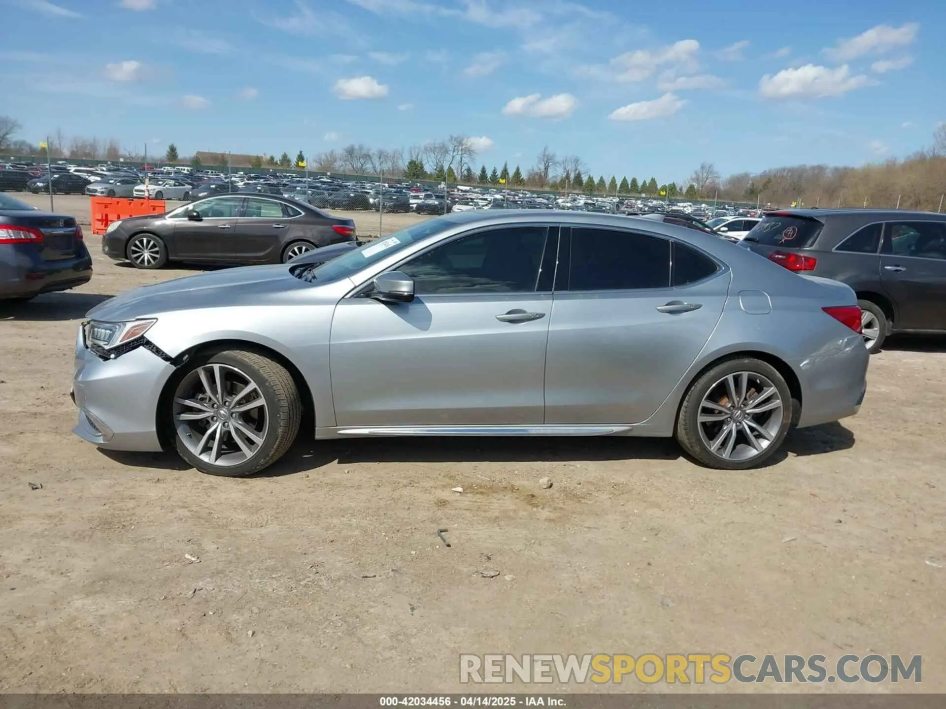 14 Photograph of a damaged car 19UUB3F44LA003829 ACURA TLX 2020