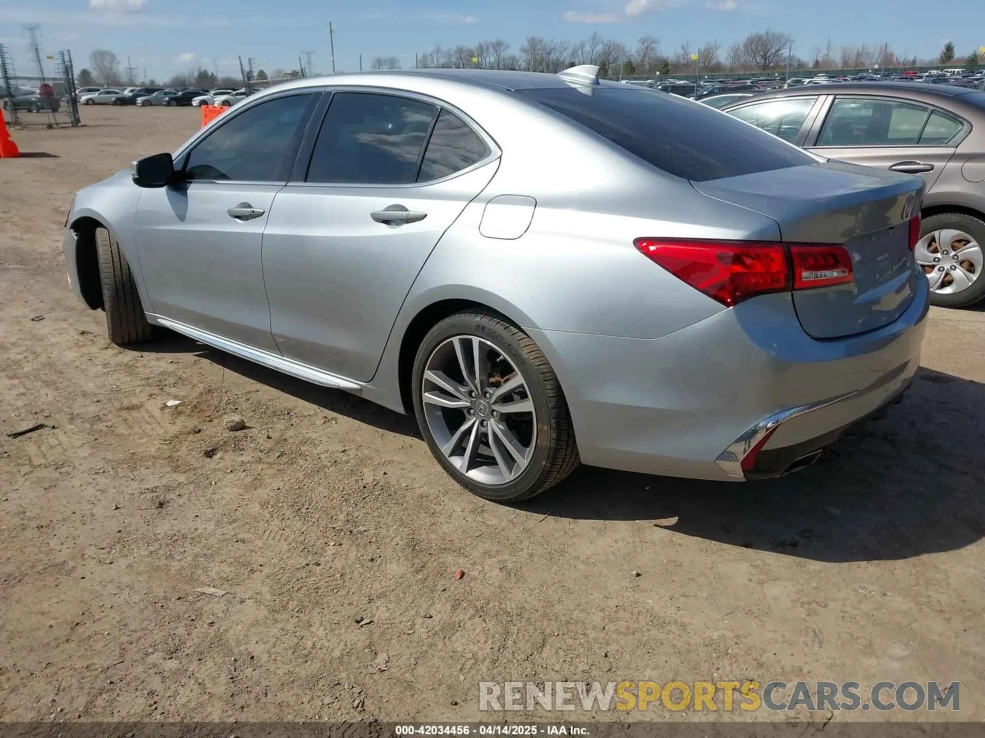 3 Photograph of a damaged car 19UUB3F44LA003829 ACURA TLX 2020