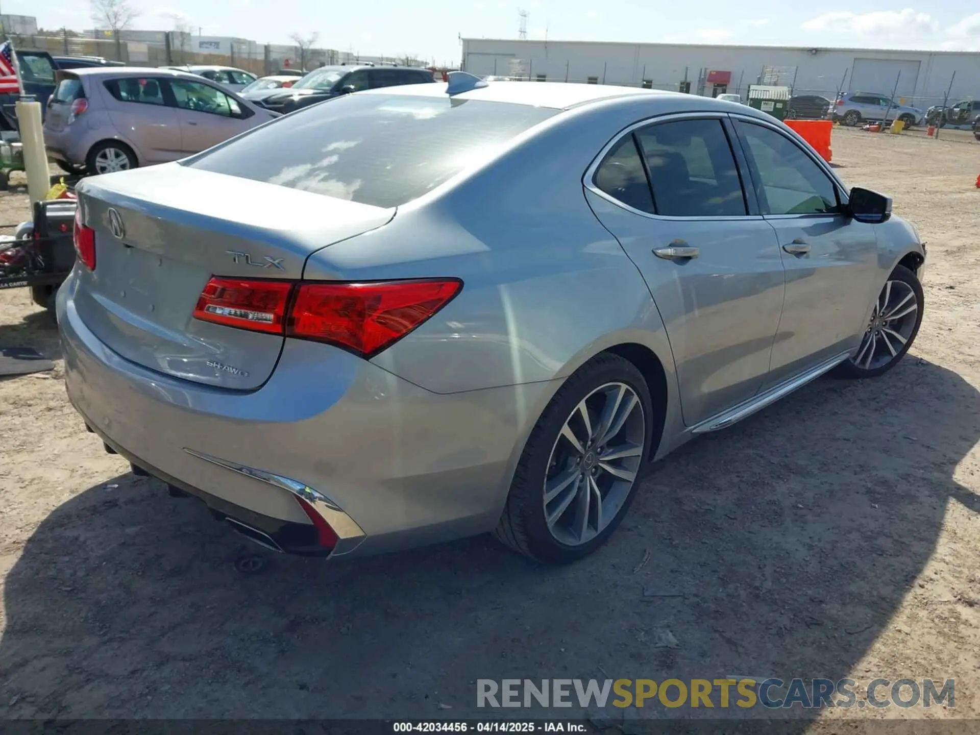 4 Photograph of a damaged car 19UUB3F44LA003829 ACURA TLX 2020