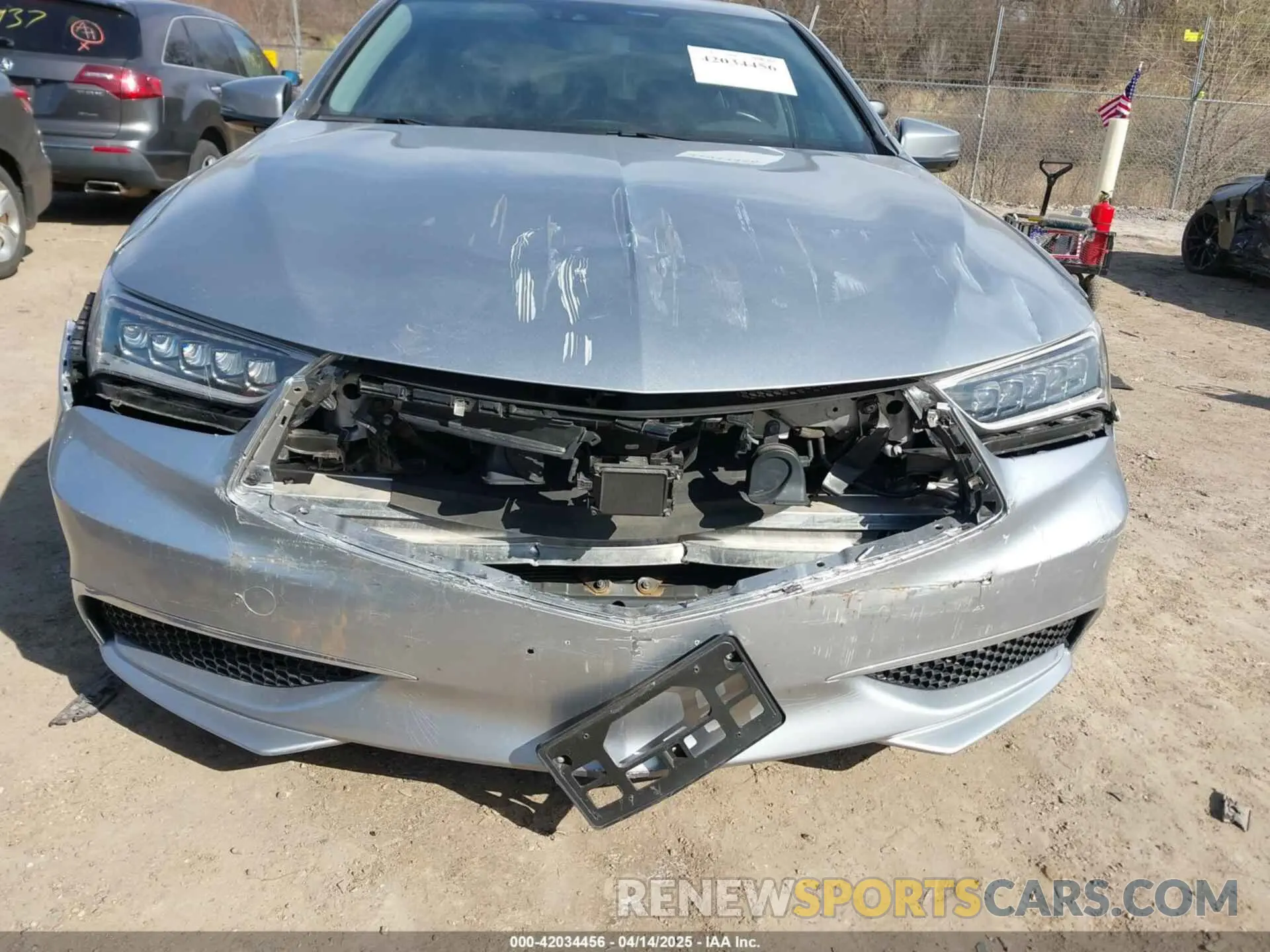 6 Photograph of a damaged car 19UUB3F44LA003829 ACURA TLX 2020