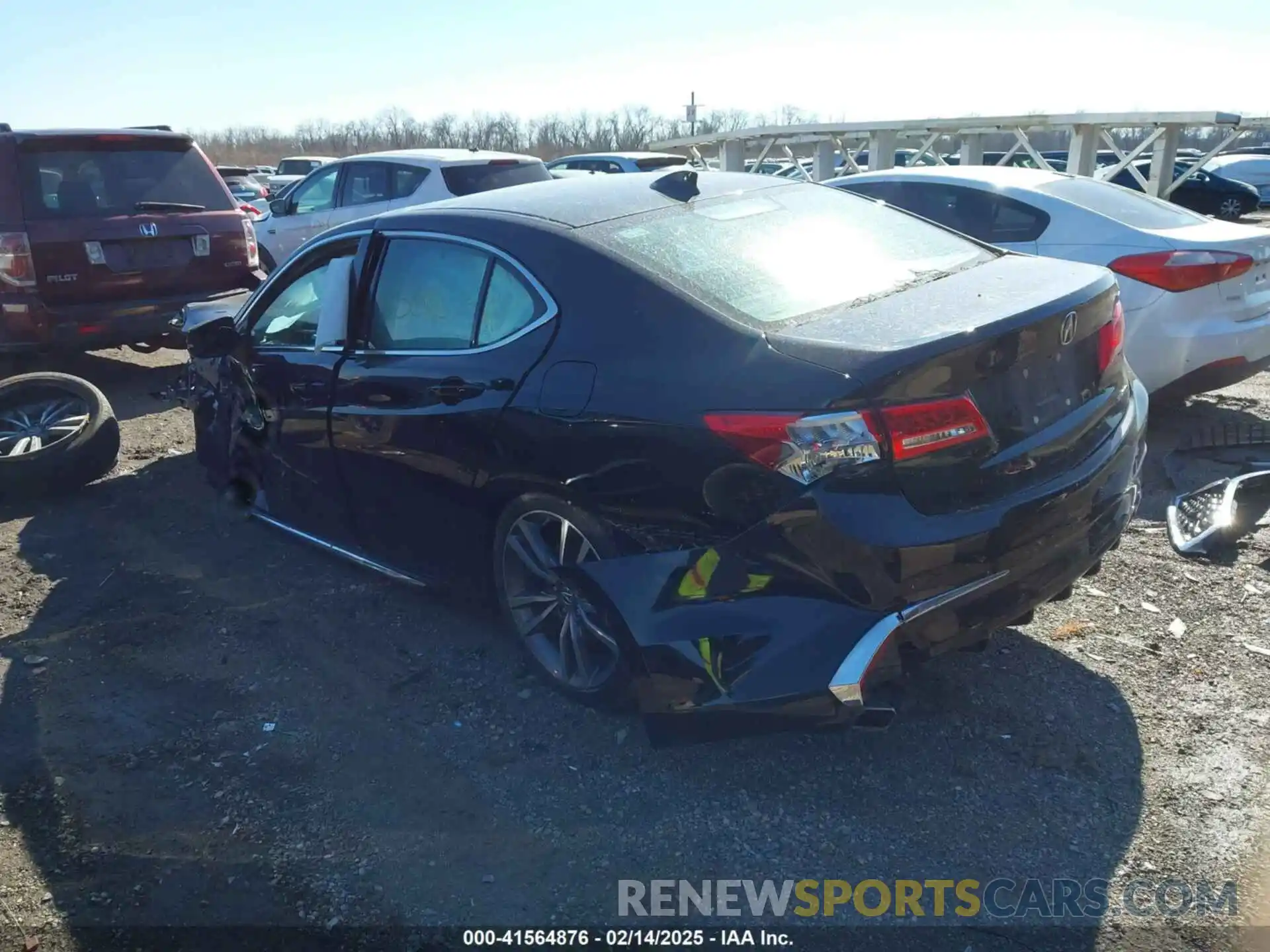 3 Photograph of a damaged car 19UUB3F45LA003614 ACURA TLX 2020