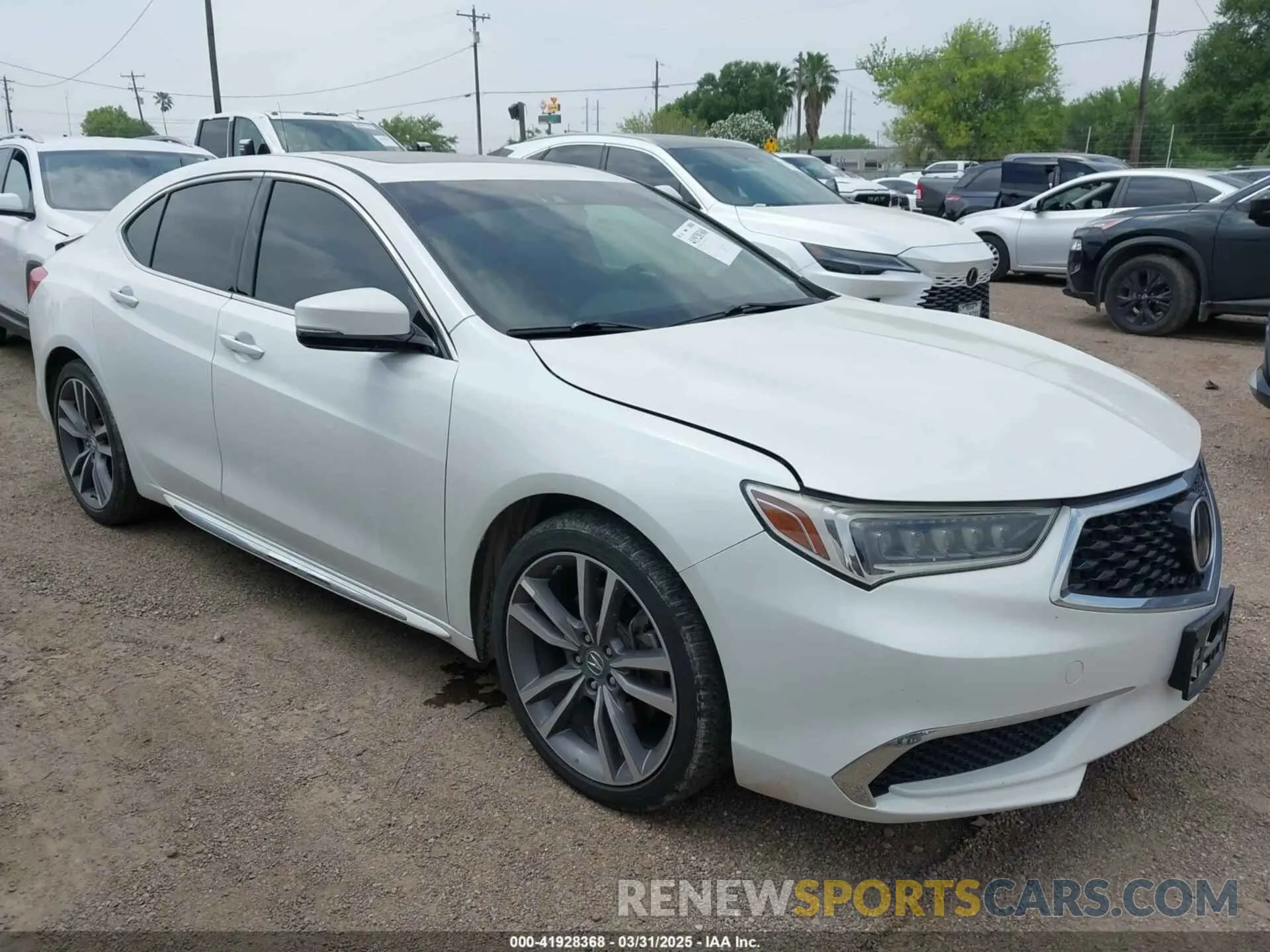 1 Photograph of a damaged car 19UUB3F47LA003971 ACURA TLX 2020