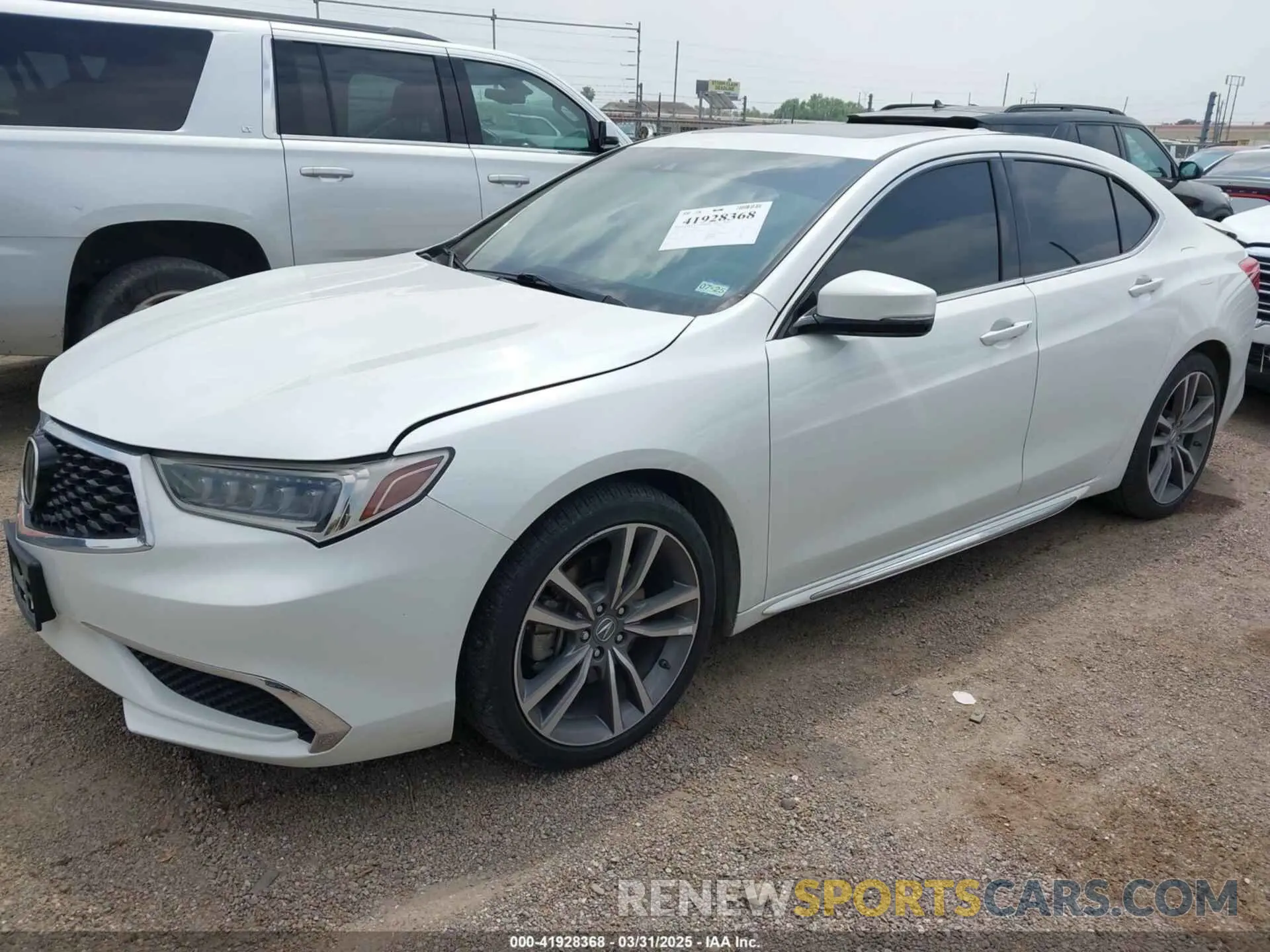 2 Photograph of a damaged car 19UUB3F47LA003971 ACURA TLX 2020