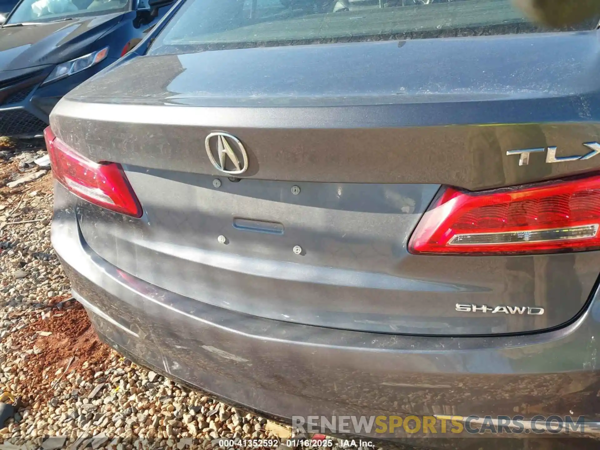 16 Photograph of a damaged car 19UUB3F49LA003406 ACURA TLX 2020