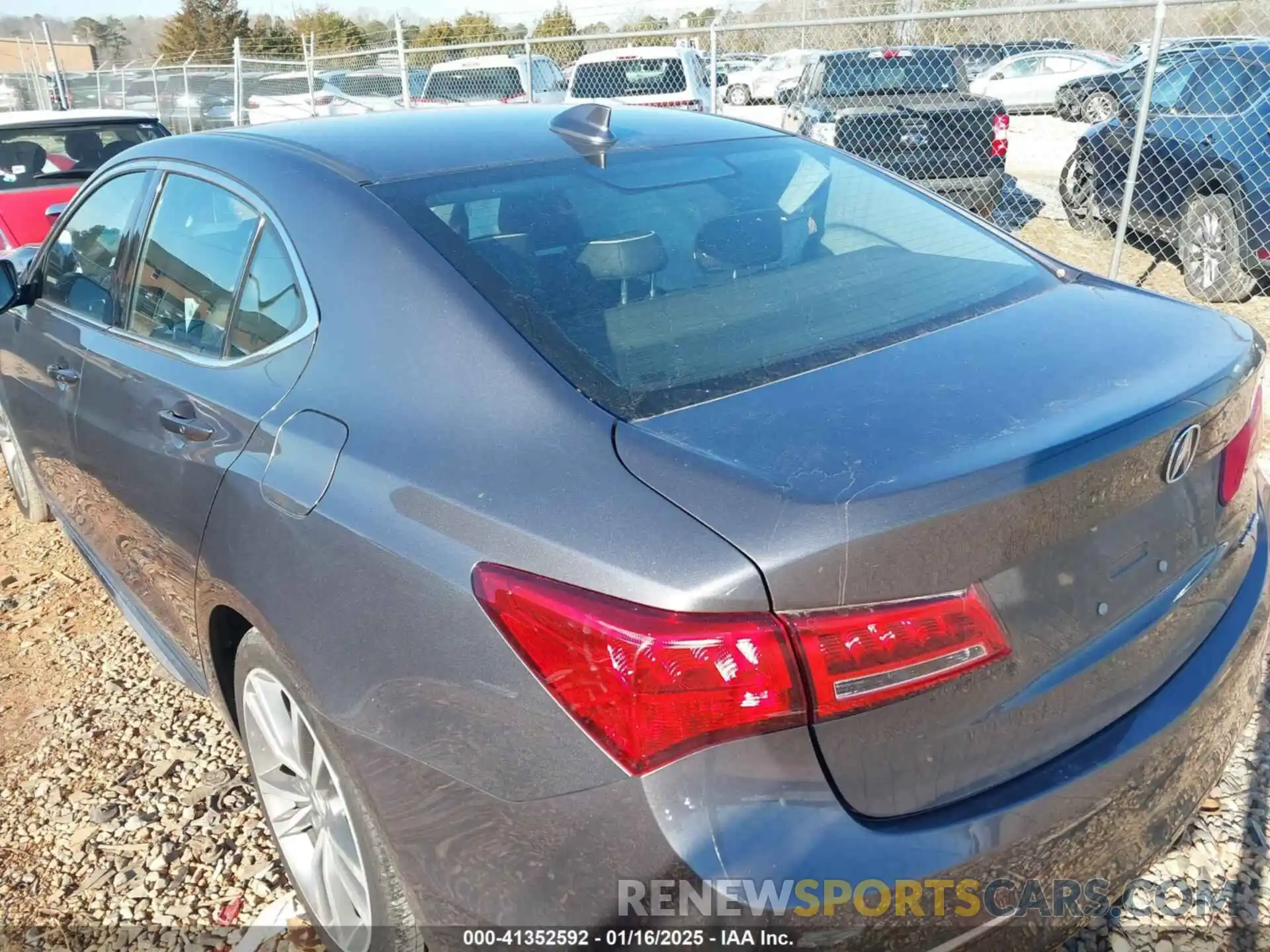 3 Photograph of a damaged car 19UUB3F49LA003406 ACURA TLX 2020