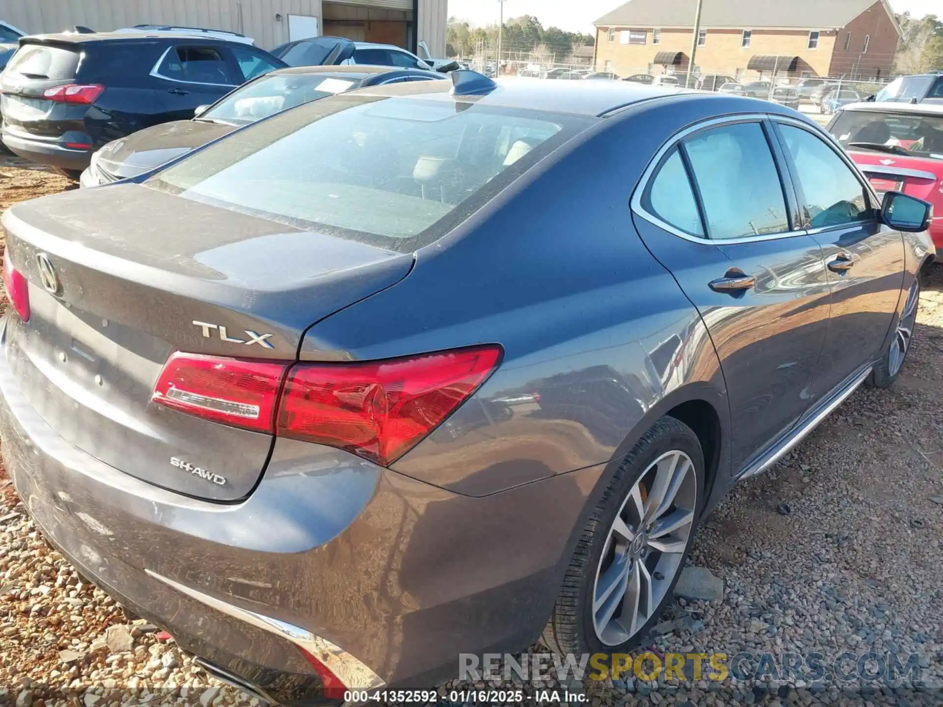 4 Photograph of a damaged car 19UUB3F49LA003406 ACURA TLX 2020