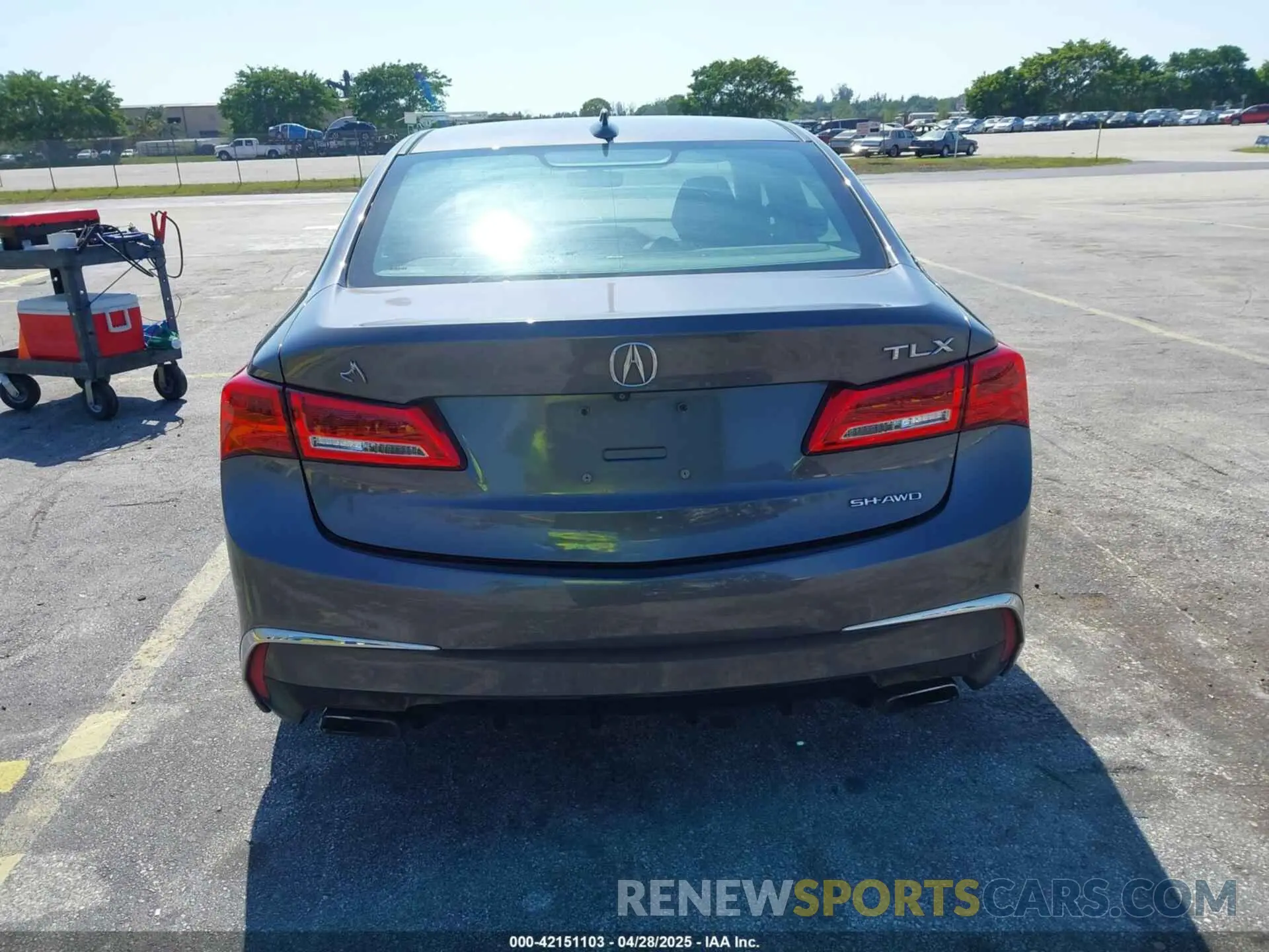 16 Photograph of a damaged car 19UUB3F4XLA000269 ACURA TLX 2020