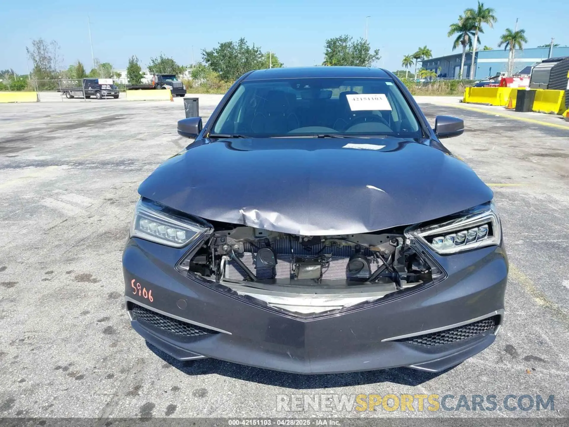 6 Photograph of a damaged car 19UUB3F4XLA000269 ACURA TLX 2020