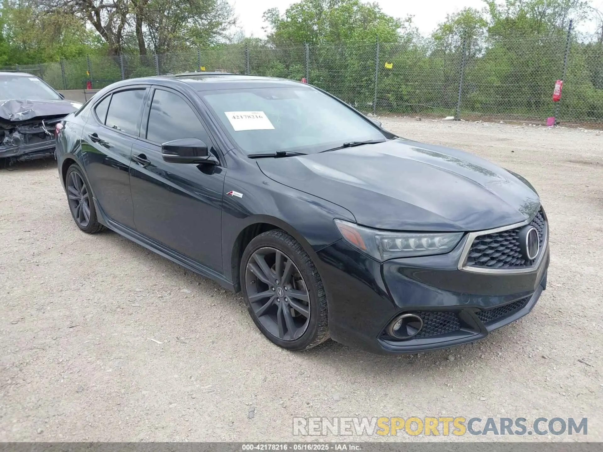 1 Photograph of a damaged car 19UUB3F60LA002856 ACURA TLX 2020