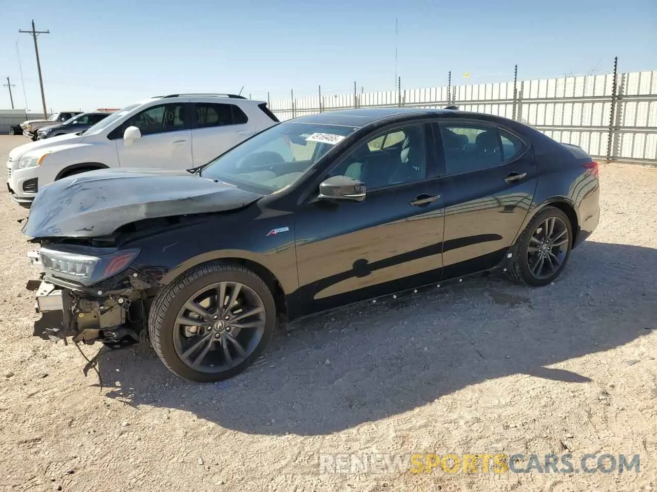 1 Photograph of a damaged car 19UUB3F61LA002283 ACURA TLX 2020