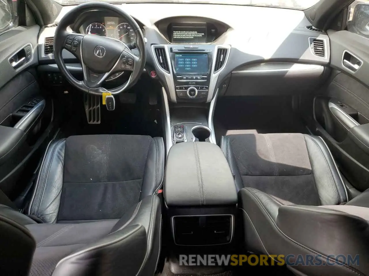 8 Photograph of a damaged car 19UUB3F64LA001421 ACURA TLX 2020