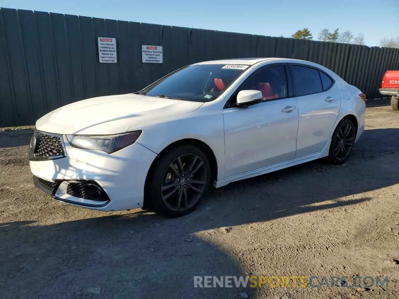 1 Photograph of a damaged car 19UUB3F67LA002109 ACURA TLX 2020