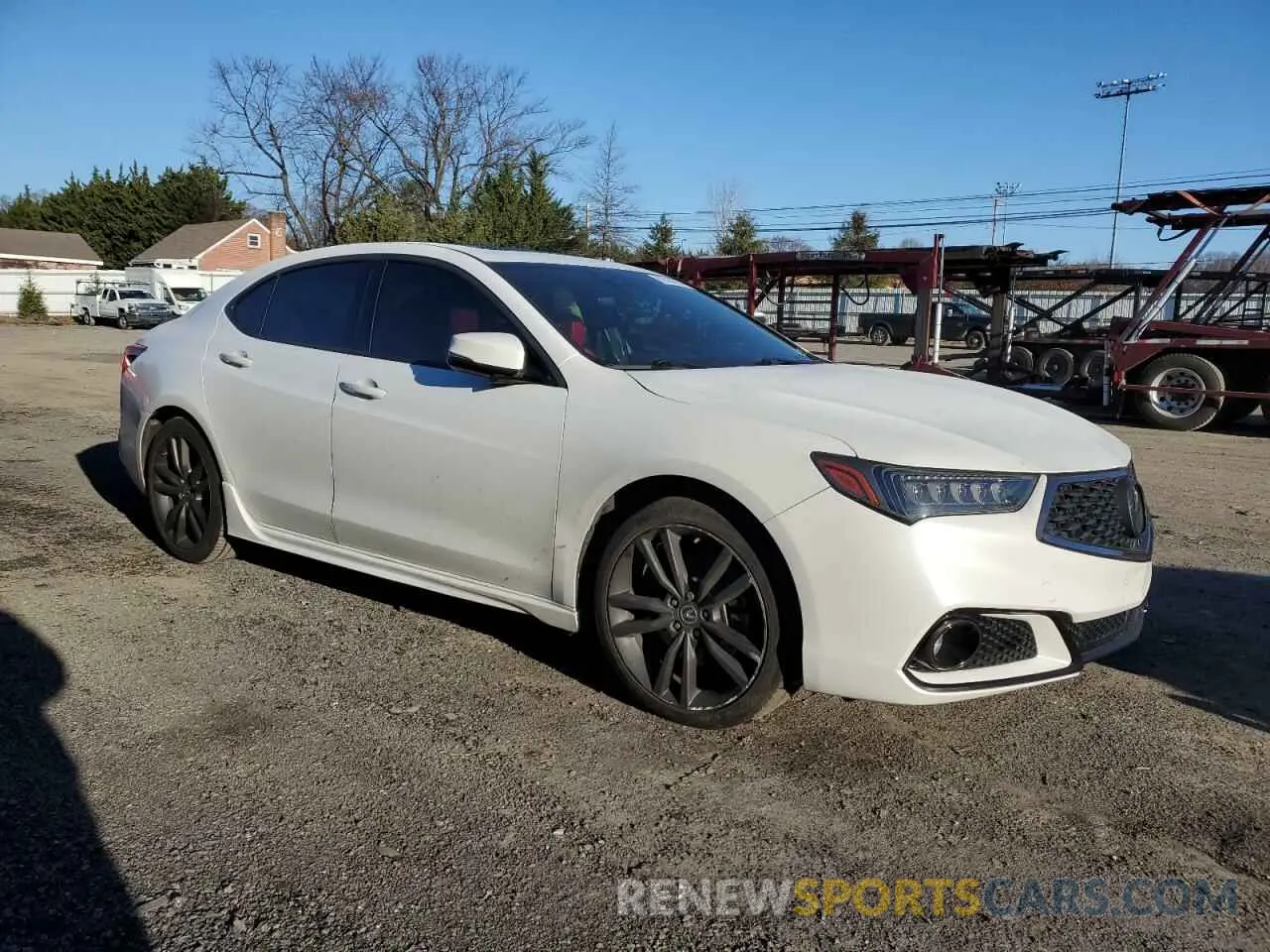 4 Photograph of a damaged car 19UUB3F67LA002109 ACURA TLX 2020