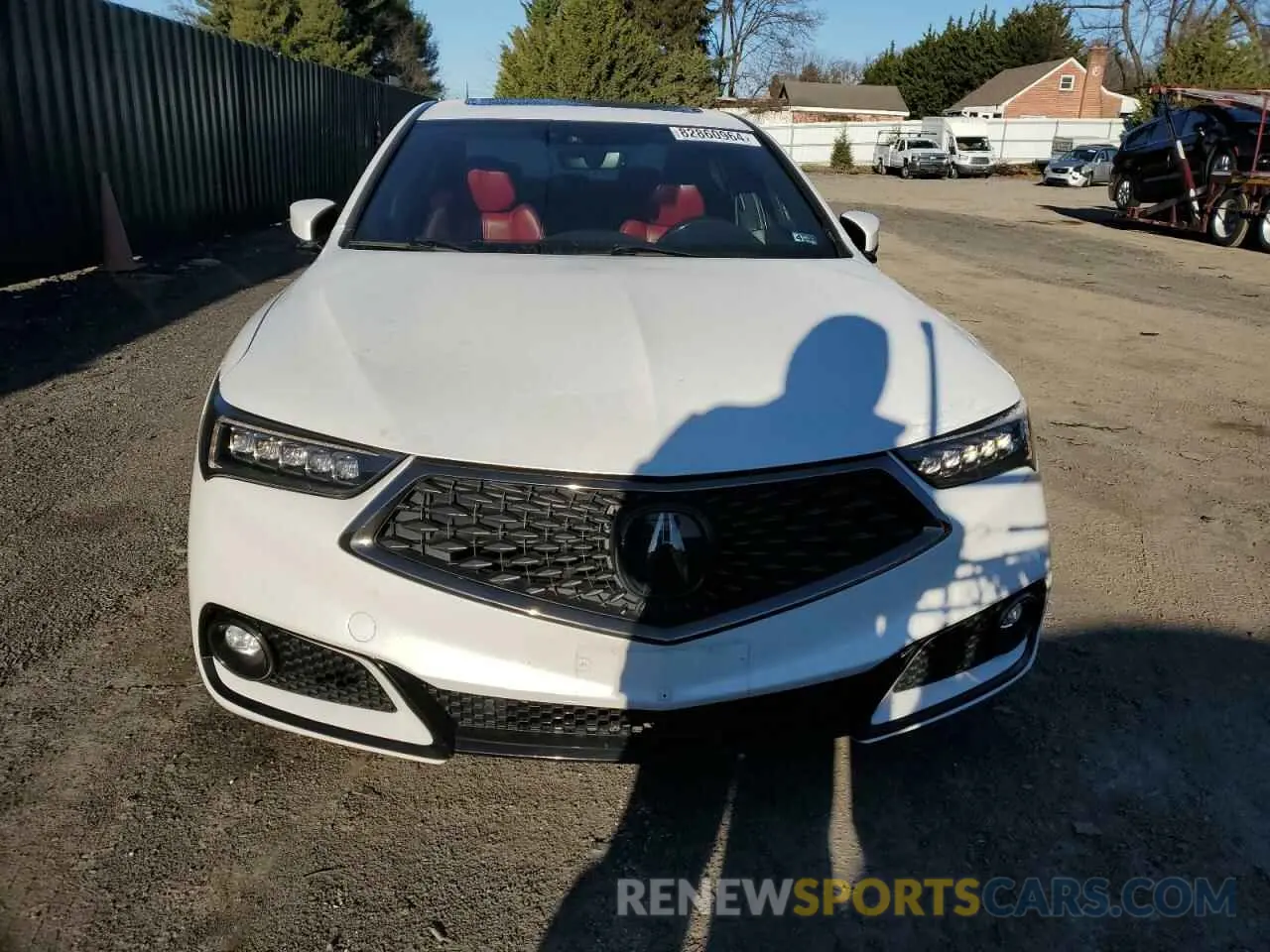 5 Photograph of a damaged car 19UUB3F67LA002109 ACURA TLX 2020