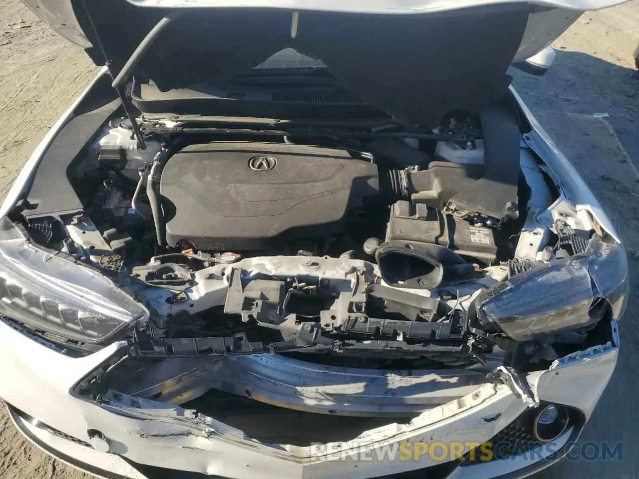 11 Photograph of a damaged car 19UUB3F6XLA801236 ACURA TLX 2020