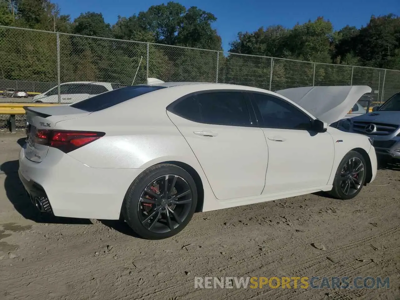 3 Photograph of a damaged car 19UUB3F6XLA801236 ACURA TLX 2020