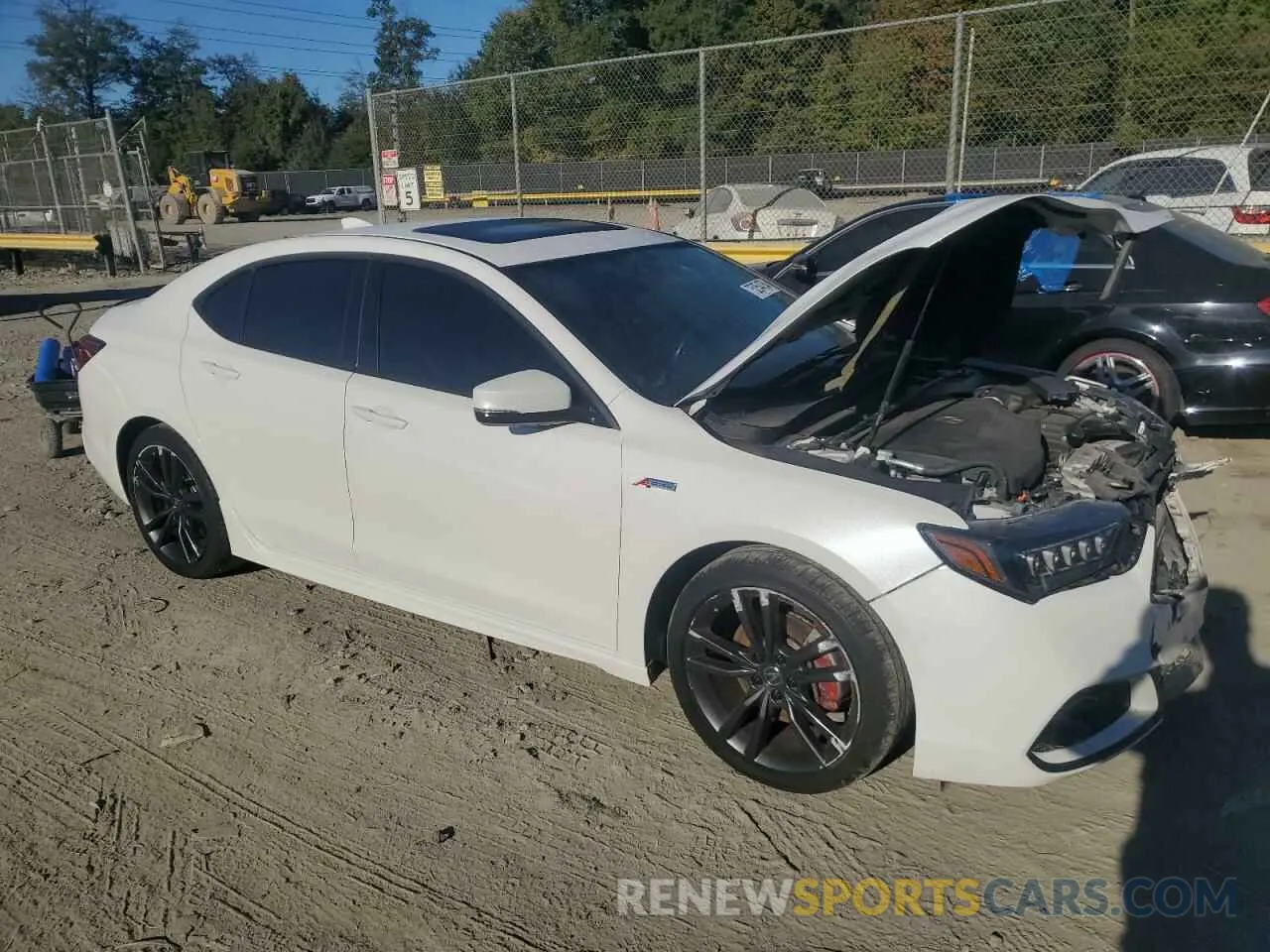 4 Photograph of a damaged car 19UUB3F6XLA801236 ACURA TLX 2020