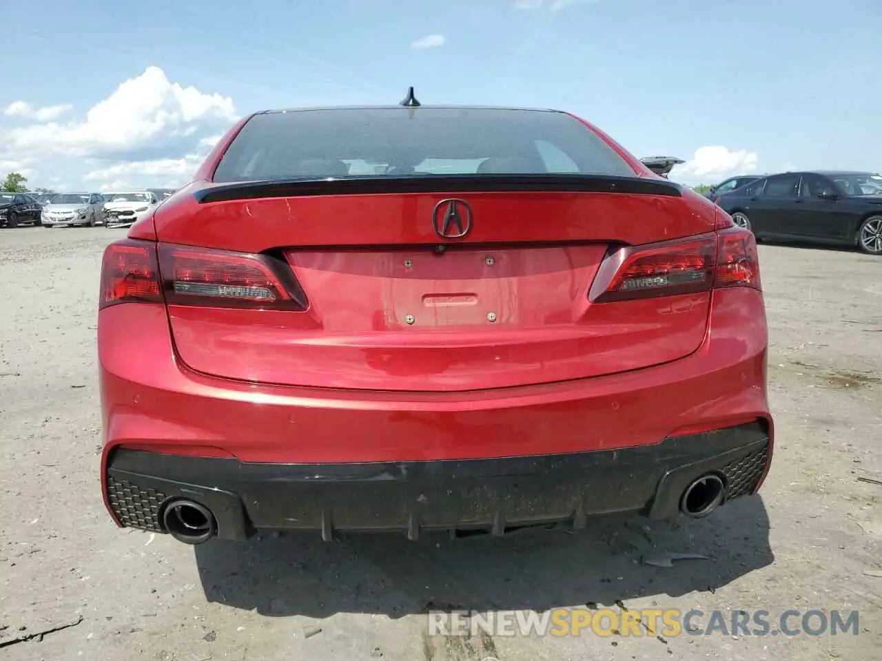 6 Photograph of a damaged car 19UUB3F80LY000291 ACURA TLX 2020