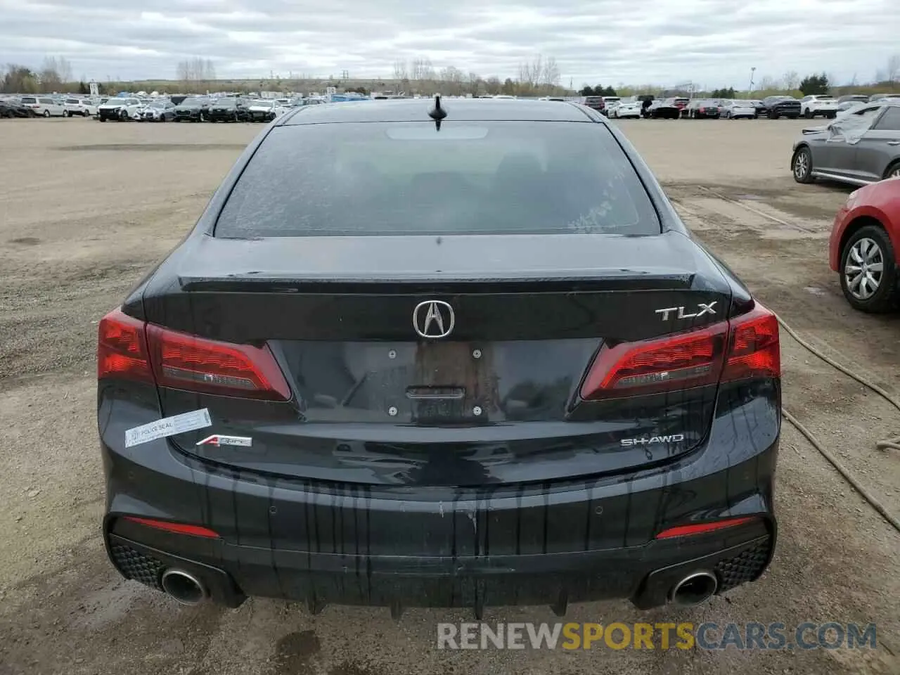 6 Photograph of a damaged car 19UUB3F88LA801818 ACURA TLX 2020