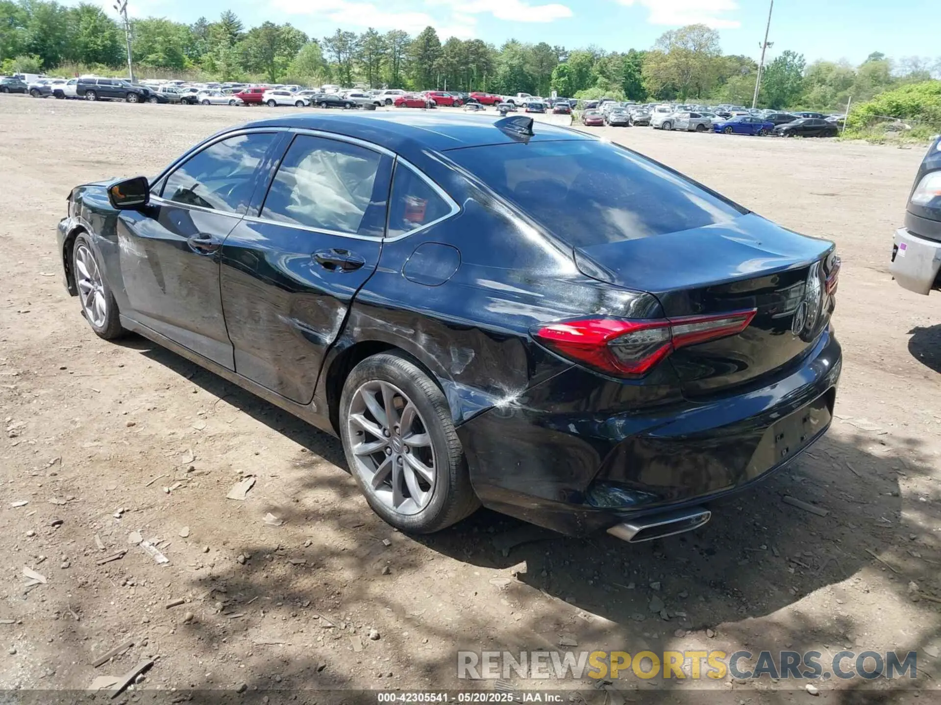 3 Photograph of a damaged car 19UUB5F30MA005419 ACURA TLX 2021
