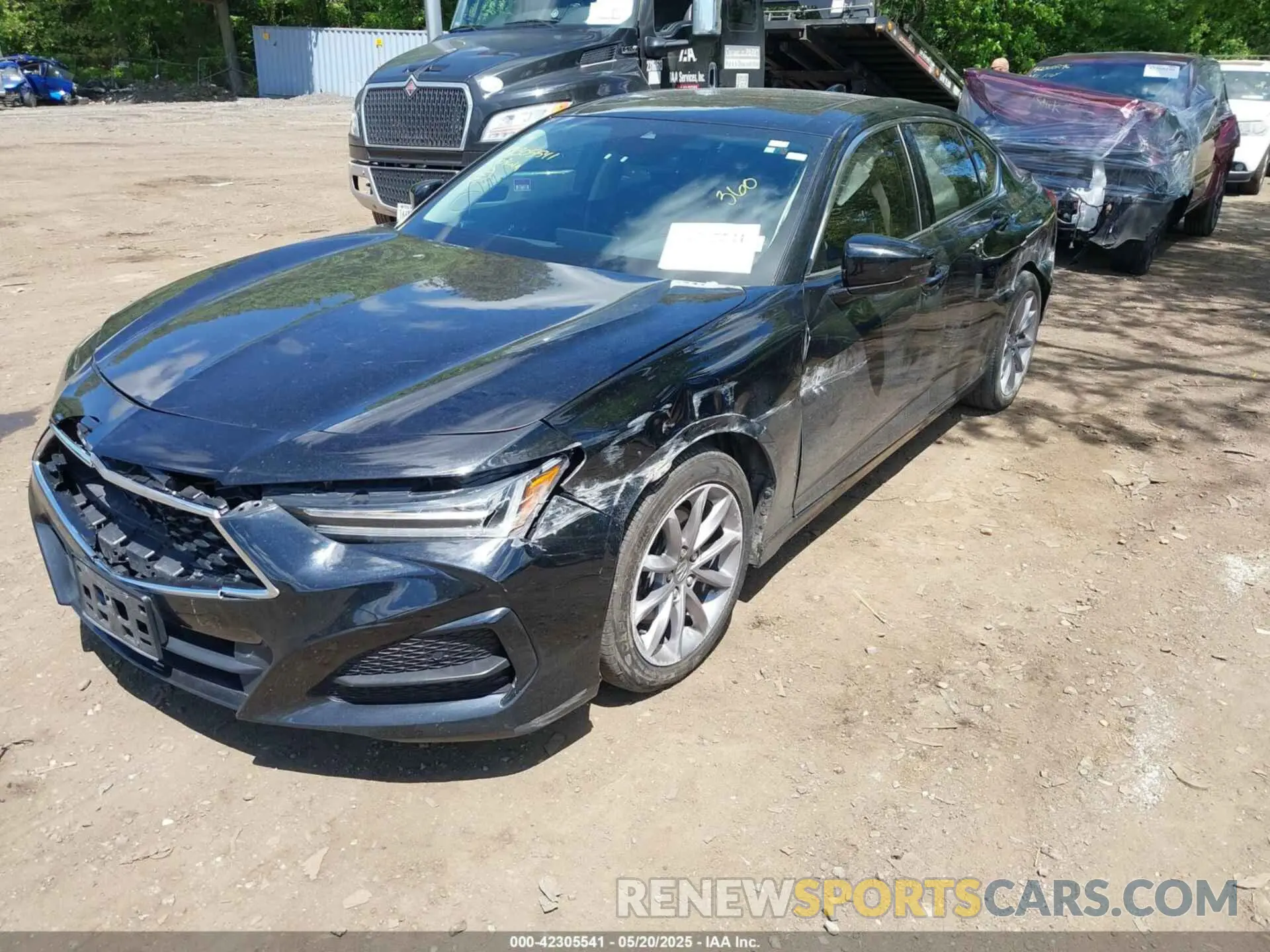 6 Photograph of a damaged car 19UUB5F30MA005419 ACURA TLX 2021