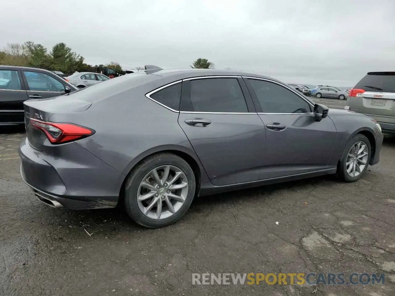 3 Photograph of a damaged car 19UUB5F30MA013231 ACURA TLX 2021