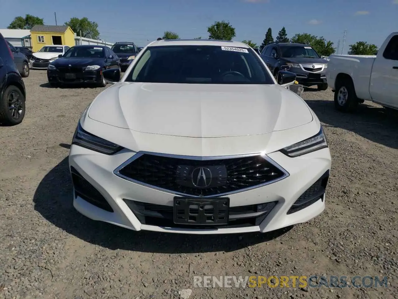 5 Photograph of a damaged car 19UUB5F31MA002383 ACURA TLX 2021