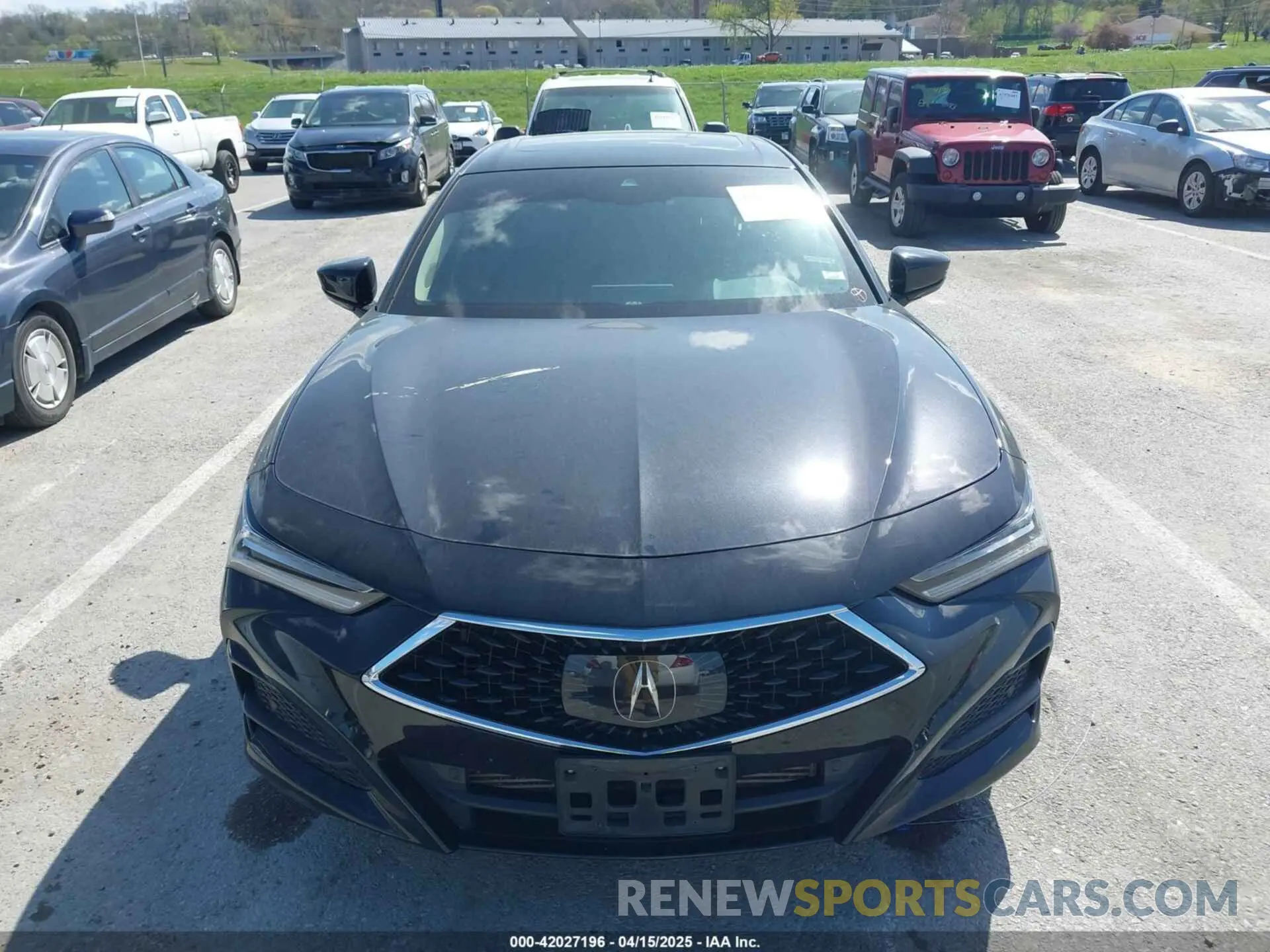 12 Photograph of a damaged car 19UUB5F31MA011651 ACURA TLX 2021