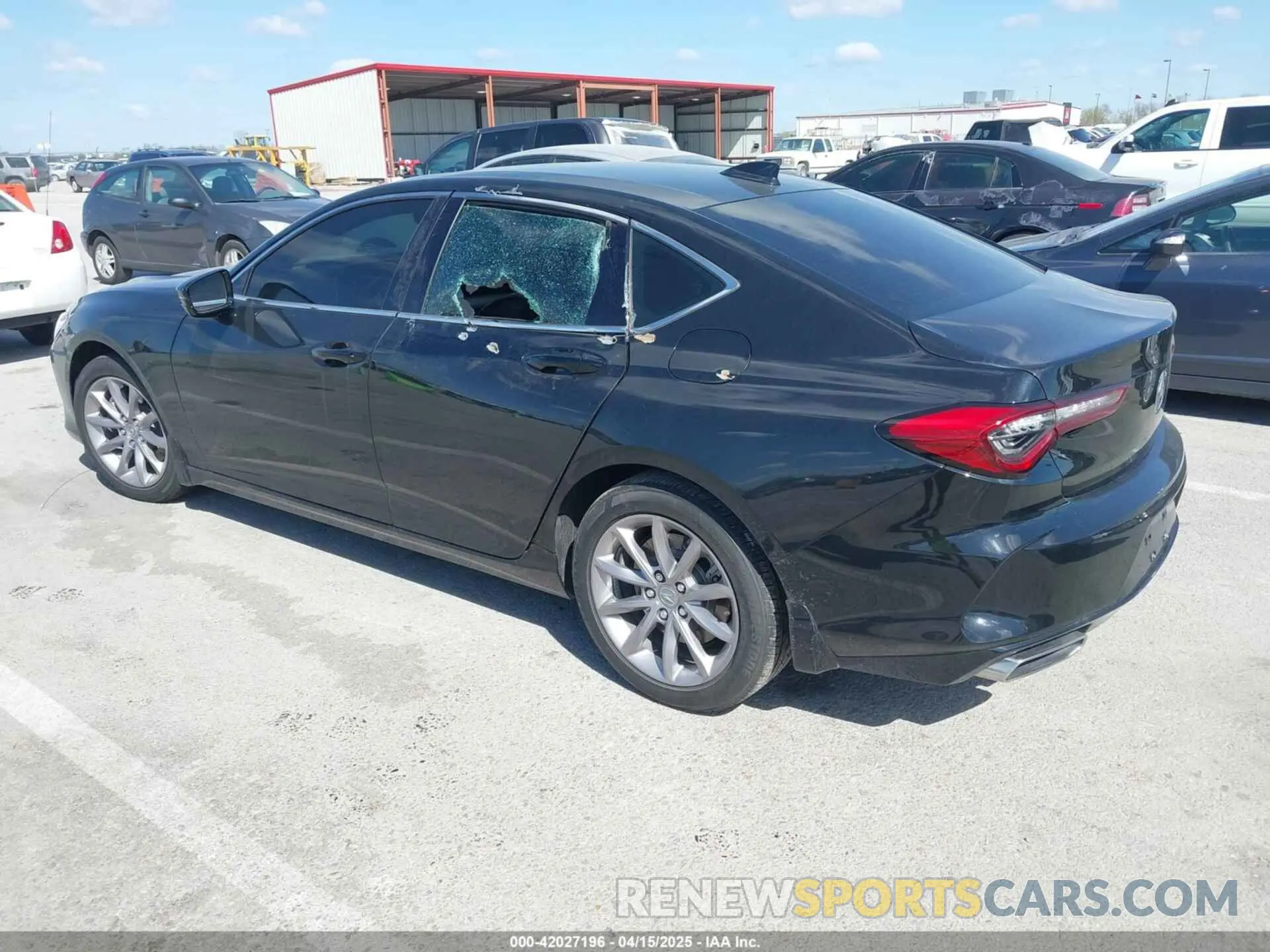 3 Photograph of a damaged car 19UUB5F31MA011651 ACURA TLX 2021
