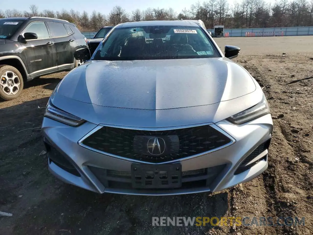 5 Photograph of a damaged car 19UUB5F31MA011939 ACURA TLX 2021