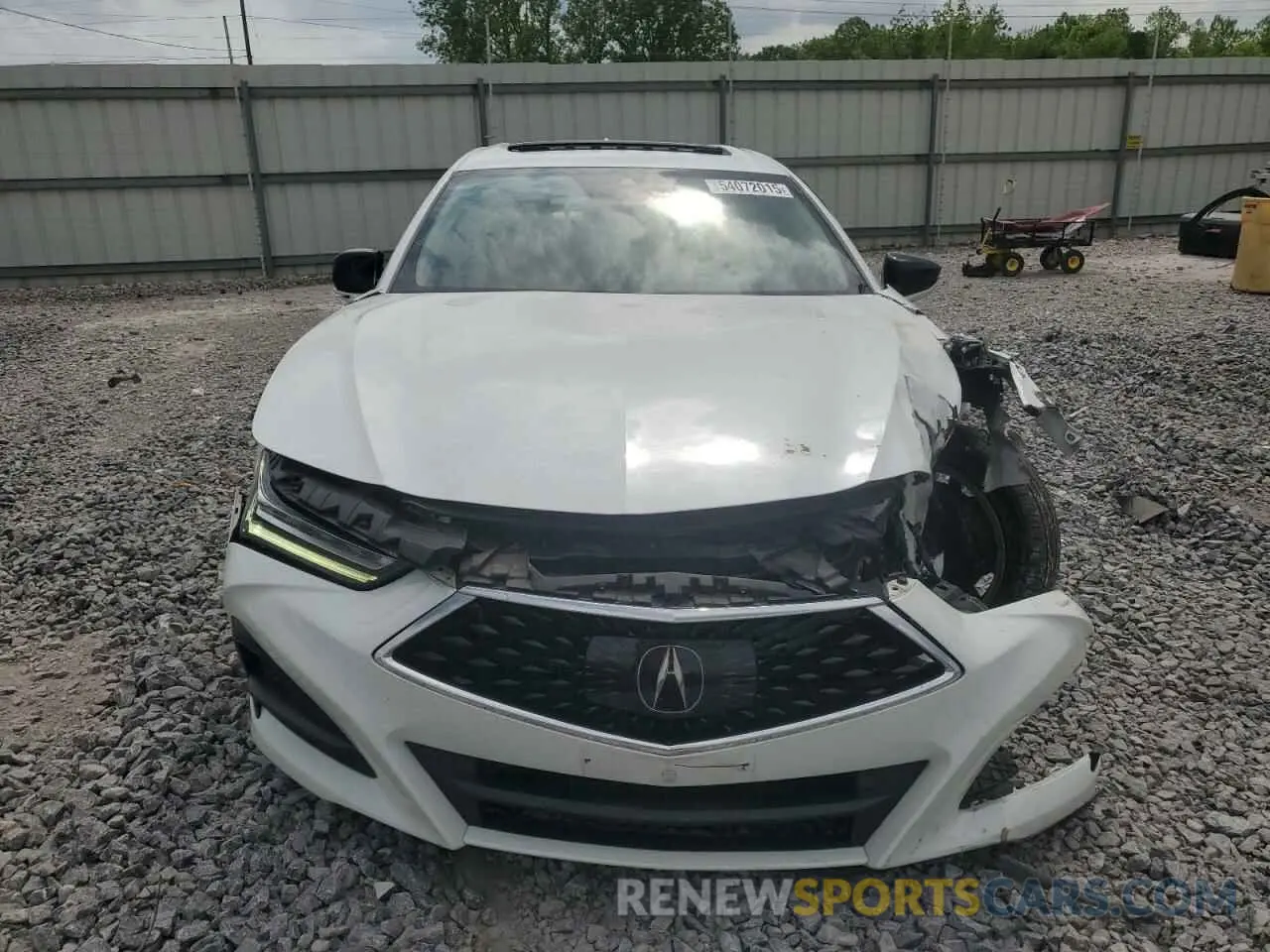 5 Photograph of a damaged car 19UUB5F33MA000800 ACURA TLX 2021