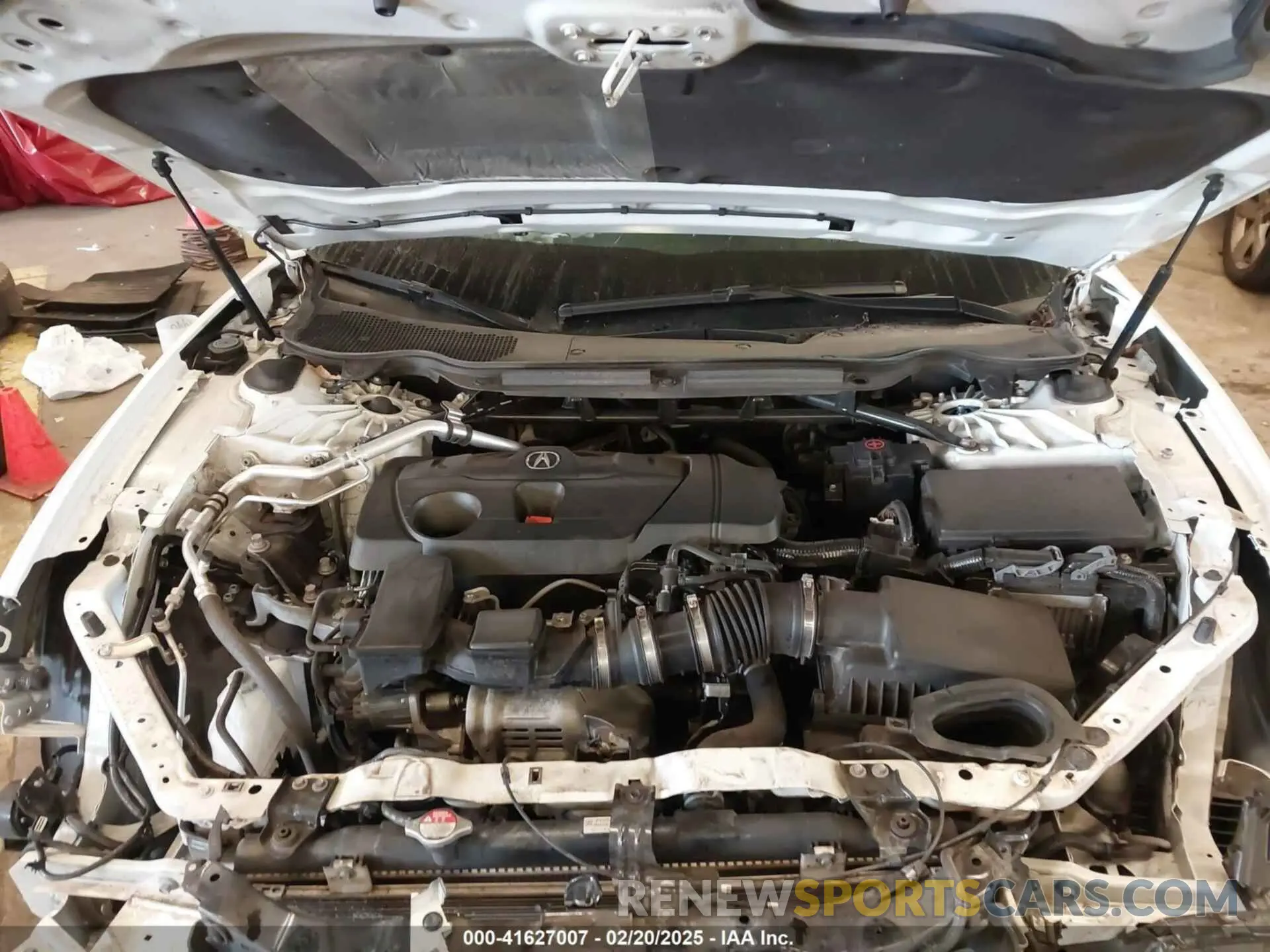 10 Photograph of a damaged car 19UUB5F33MA013207 ACURA TLX 2021