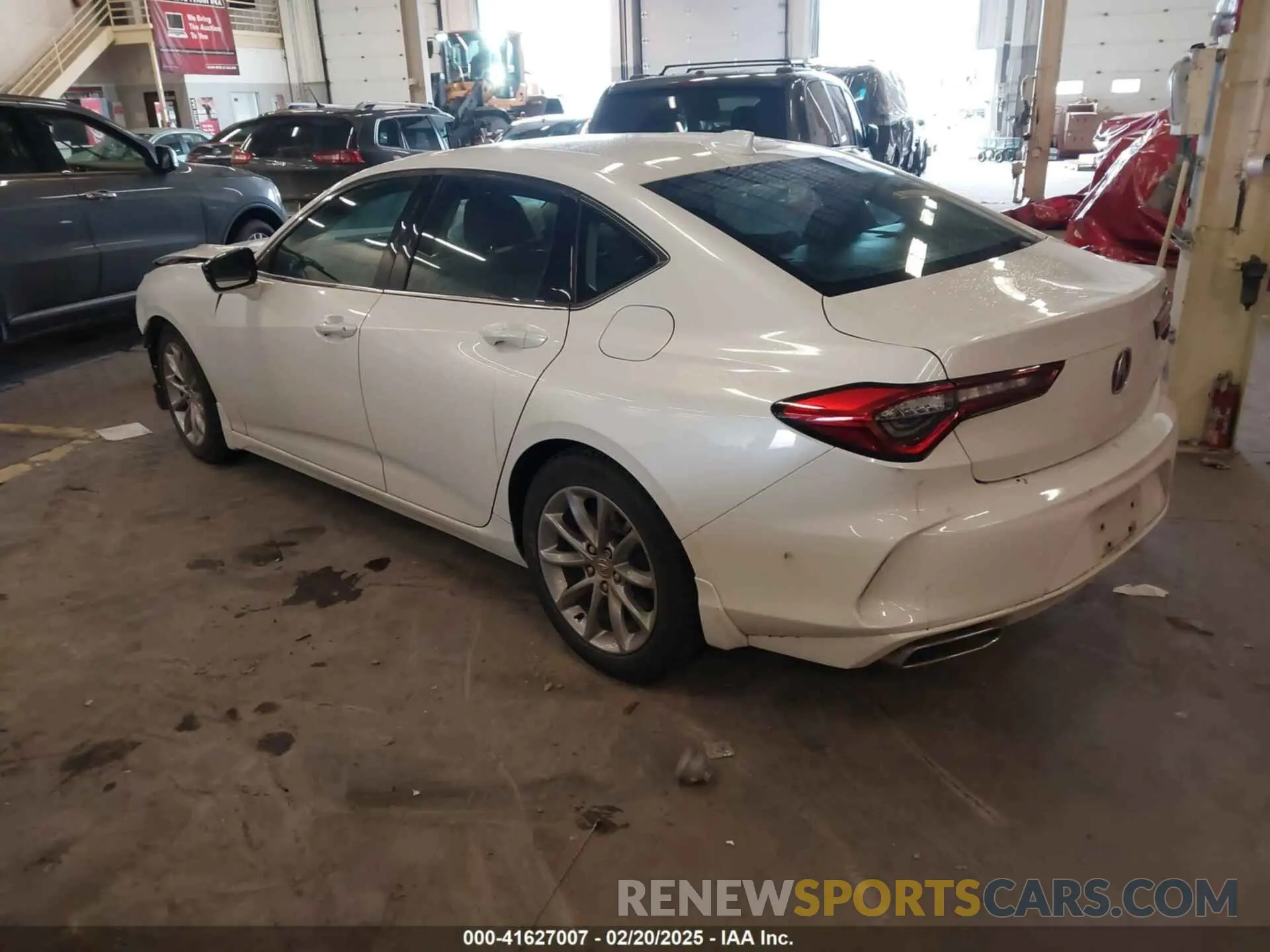 3 Photograph of a damaged car 19UUB5F33MA013207 ACURA TLX 2021
