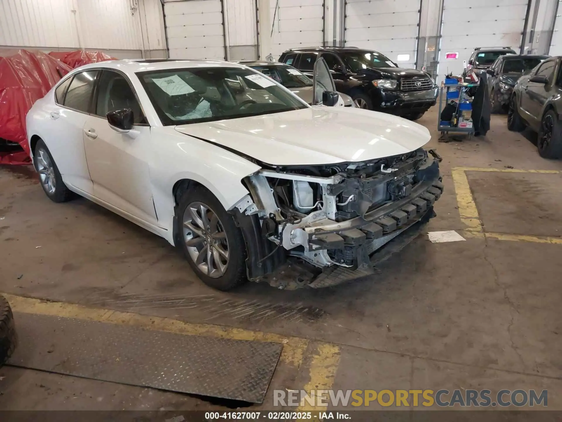 6 Photograph of a damaged car 19UUB5F33MA013207 ACURA TLX 2021