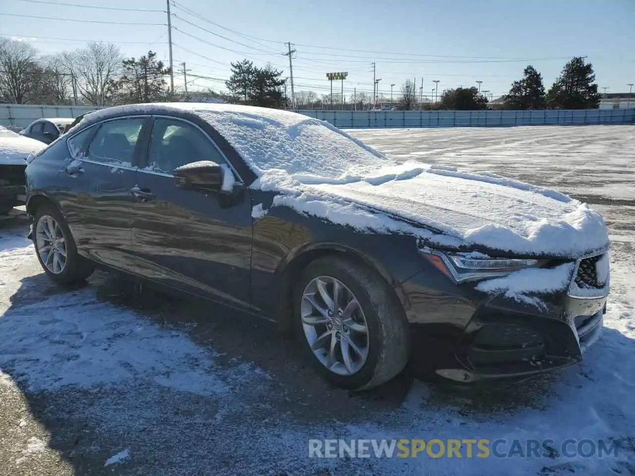 4 Photograph of a damaged car 19UUB5F35MA012446 ACURA TLX 2021