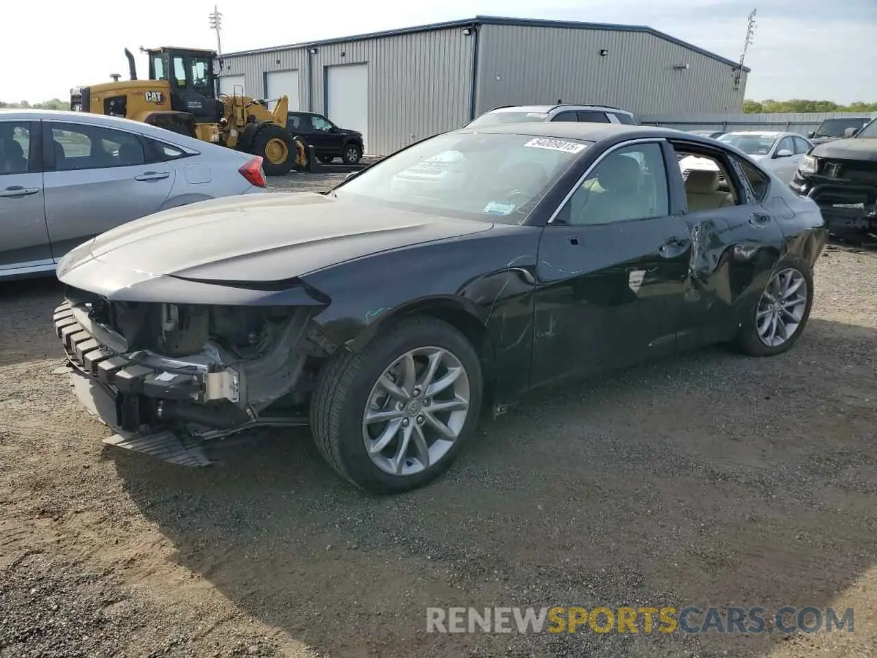 1 Photograph of a damaged car 19UUB5F38MA004163 ACURA TLX 2021