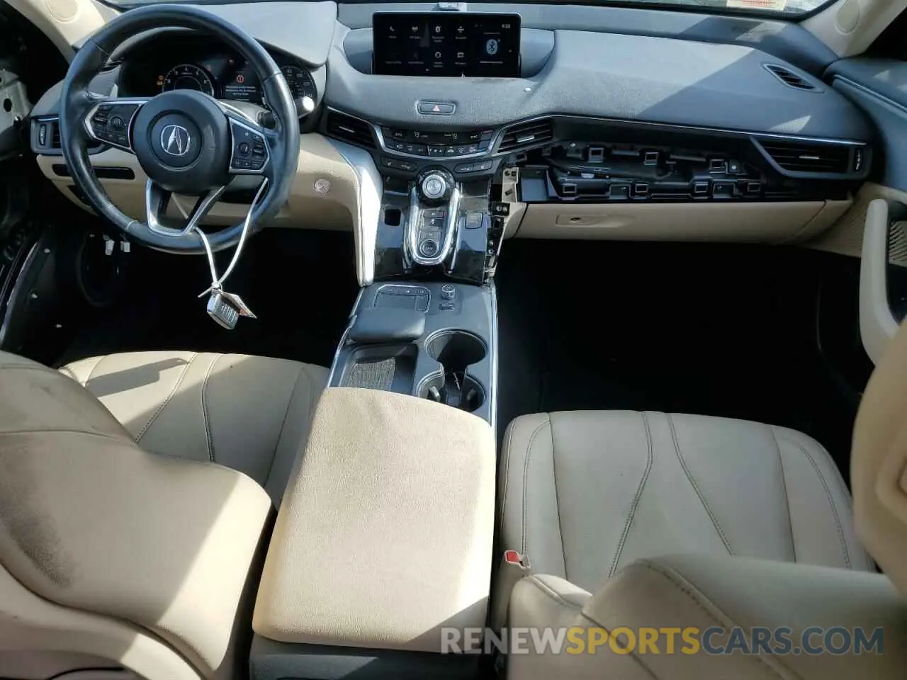 8 Photograph of a damaged car 19UUB5F38MA004163 ACURA TLX 2021