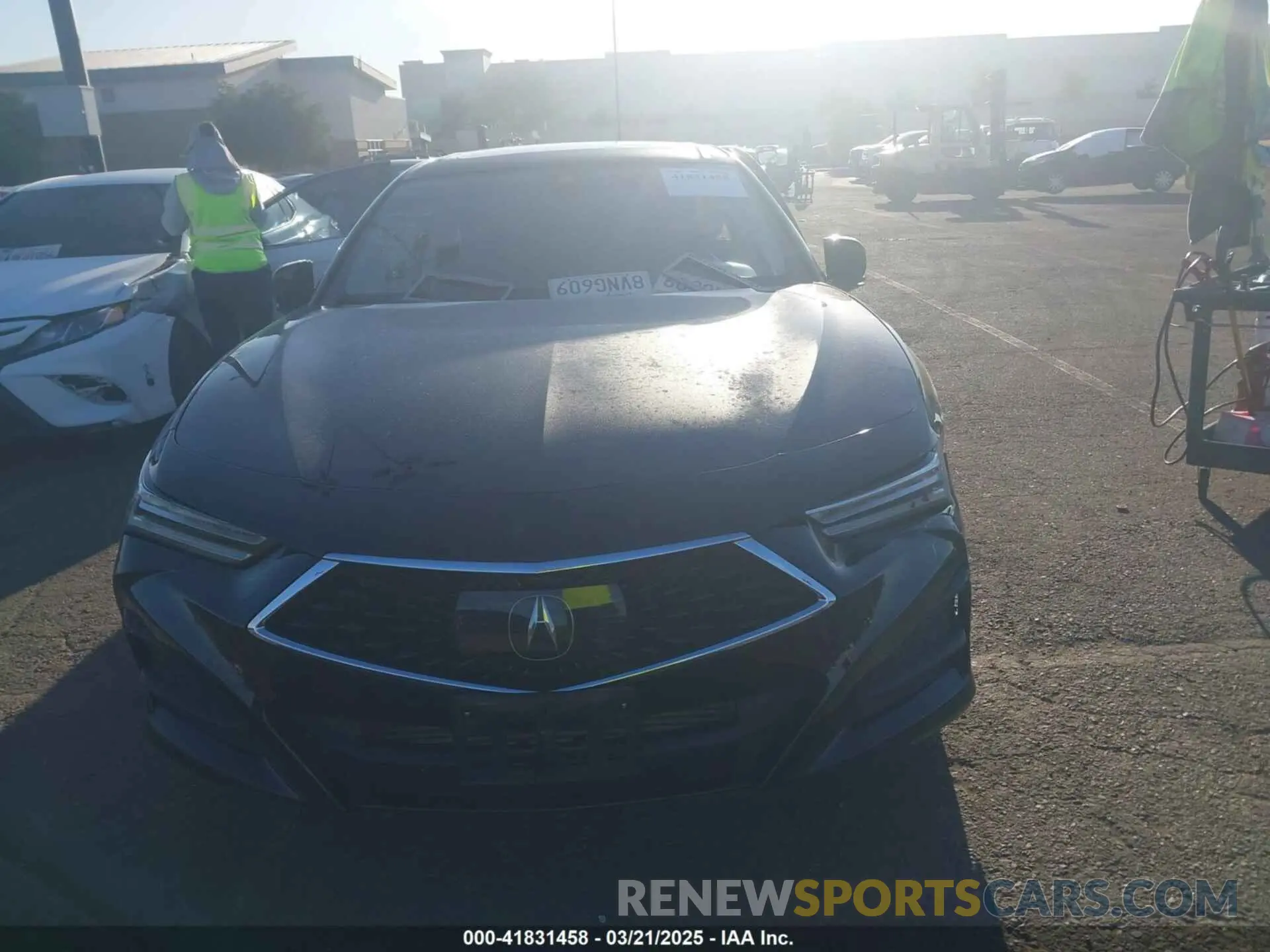 11 Photograph of a damaged car 19UUB5F39MA000381 ACURA TLX 2021