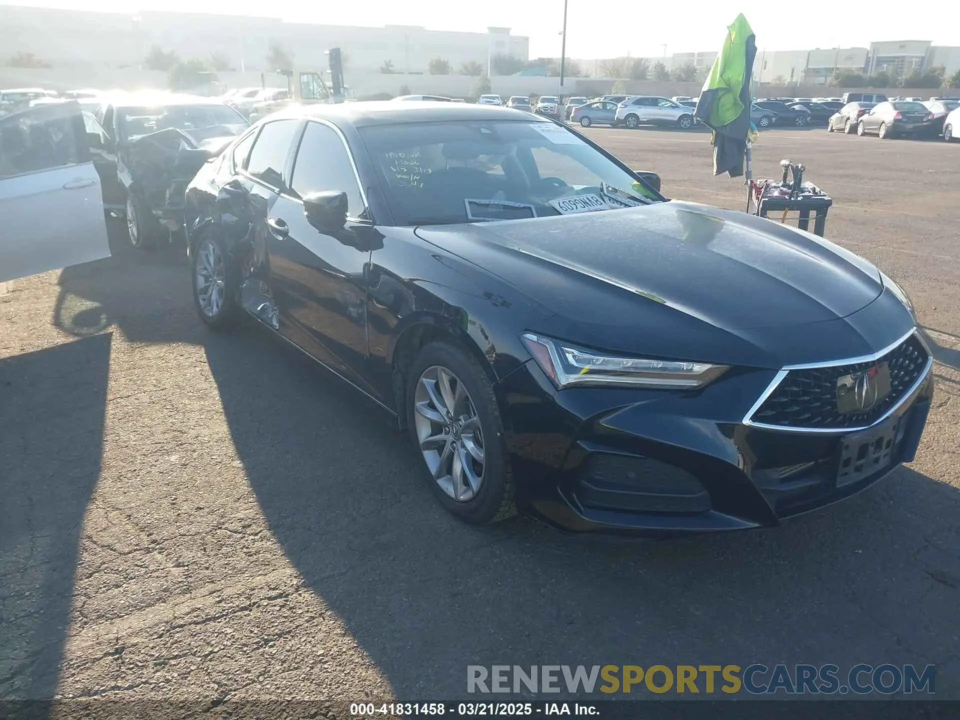 12 Photograph of a damaged car 19UUB5F39MA000381 ACURA TLX 2021