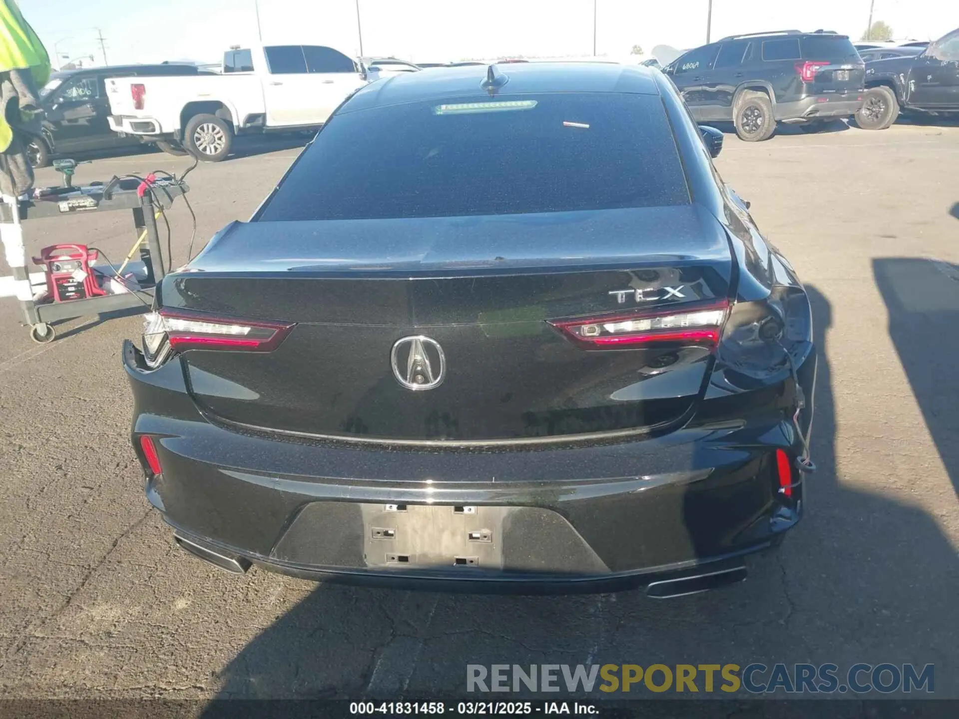 15 Photograph of a damaged car 19UUB5F39MA000381 ACURA TLX 2021