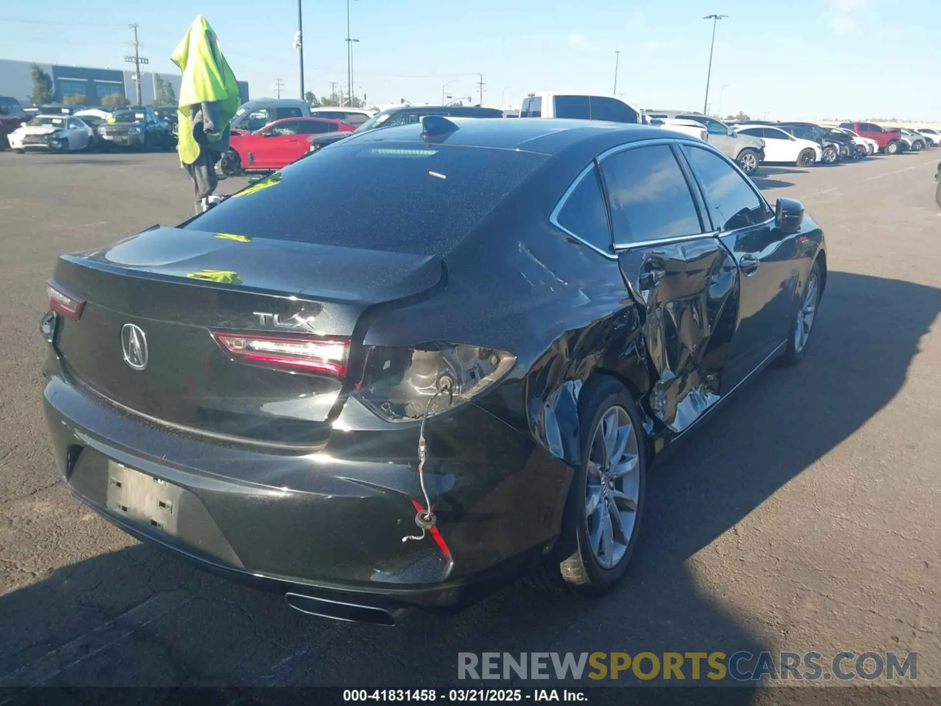 4 Photograph of a damaged car 19UUB5F39MA000381 ACURA TLX 2021