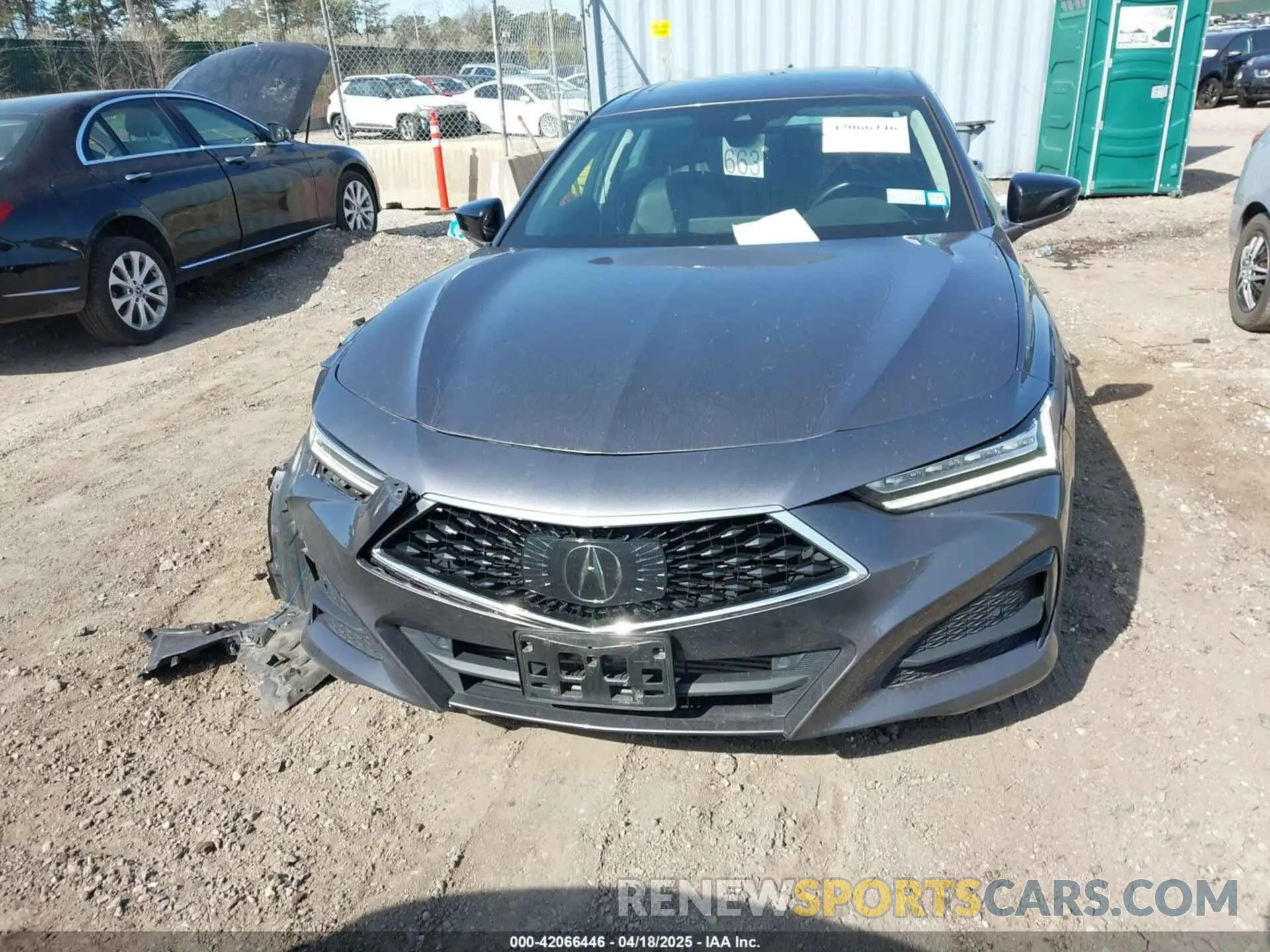 12 Photograph of a damaged car 19UUB5F39MA007413 ACURA TLX 2021