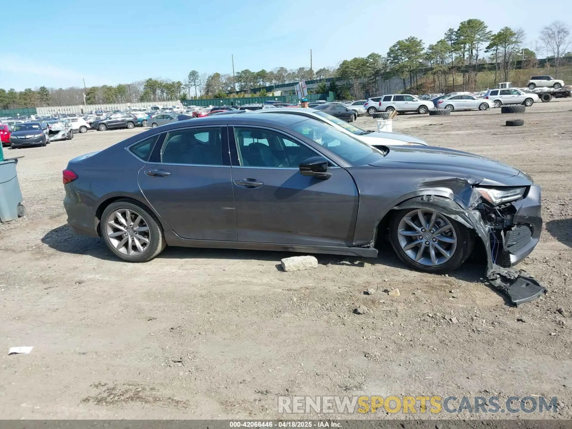 13 Photograph of a damaged car 19UUB5F39MA007413 ACURA TLX 2021