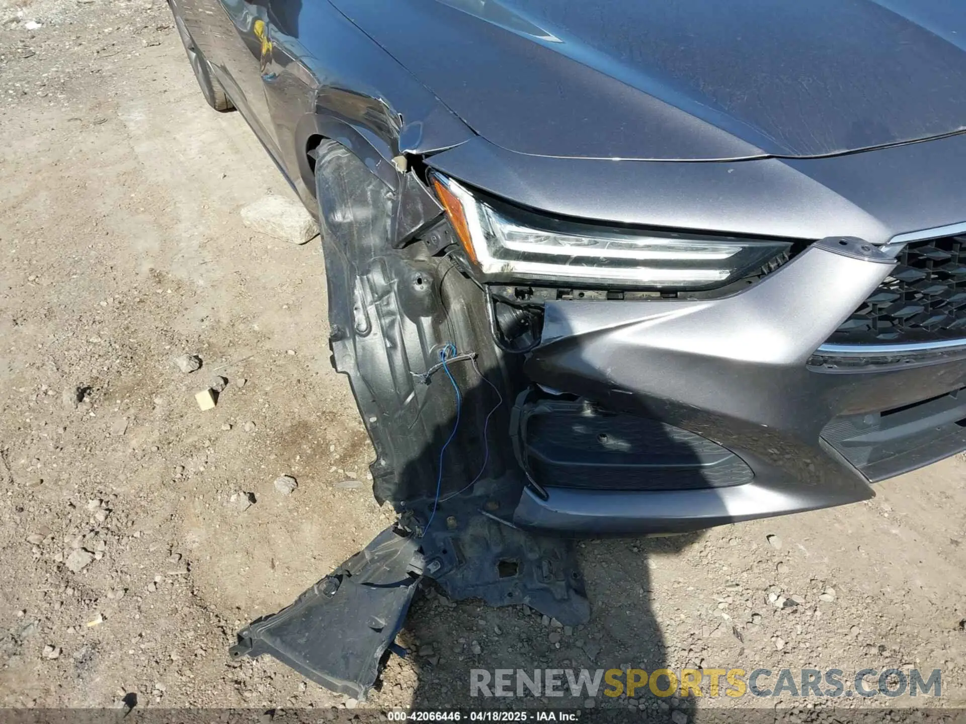 17 Photograph of a damaged car 19UUB5F39MA007413 ACURA TLX 2021