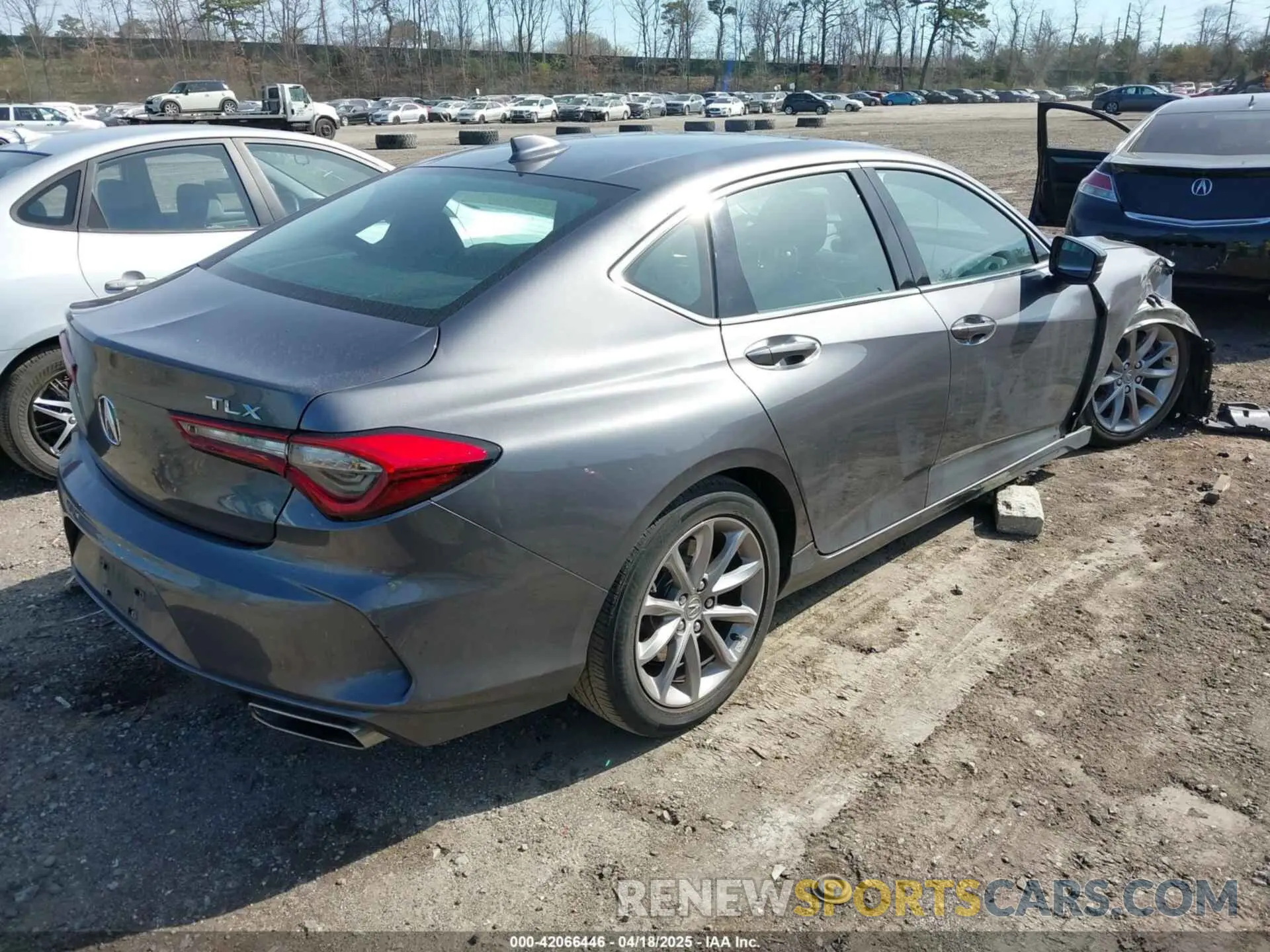 4 Photograph of a damaged car 19UUB5F39MA007413 ACURA TLX 2021