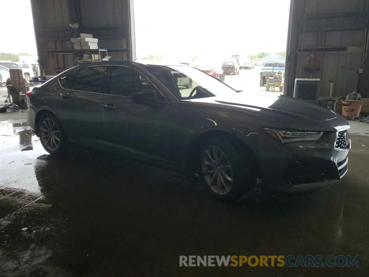 4 Photograph of a damaged car 19UUB5F39MA015107 ACURA TLX 2021
