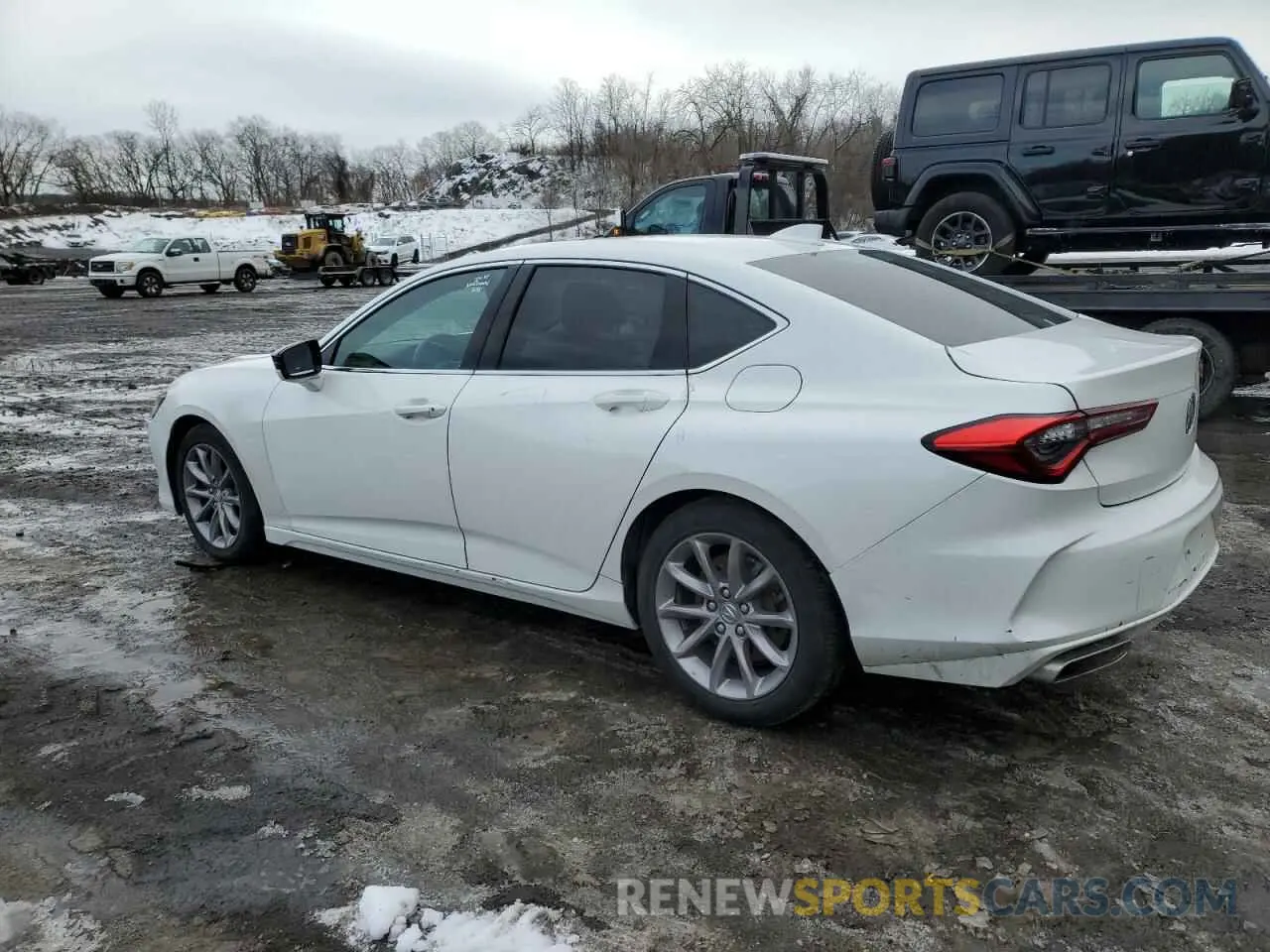 2 Photograph of a damaged car 19UUB5F3XMA000809 ACURA TLX 2021