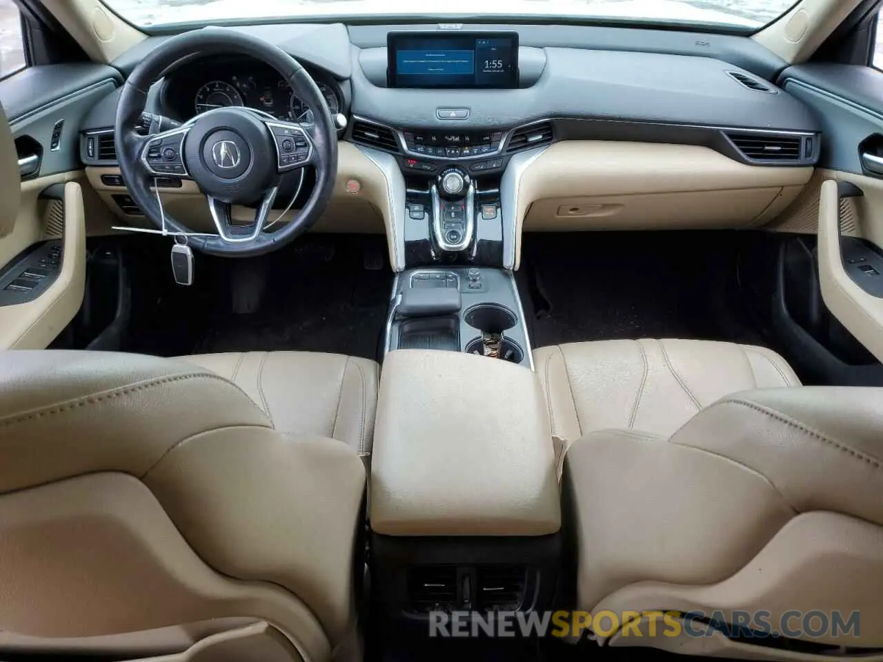8 Photograph of a damaged car 19UUB5F3XMA000809 ACURA TLX 2021